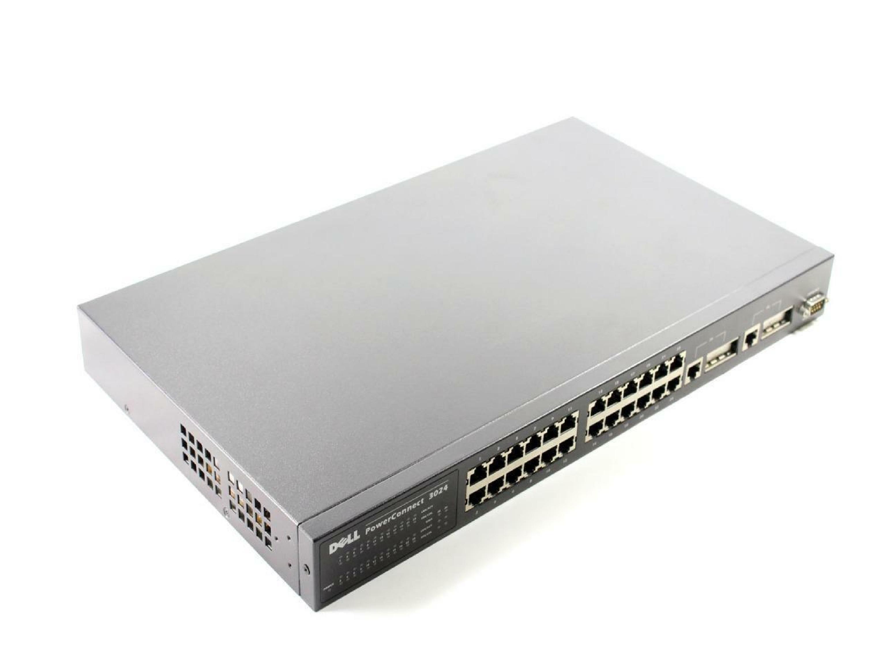 DELL 2W513 POWERCONNECT 3024 10/100 24 PORT SWITCH