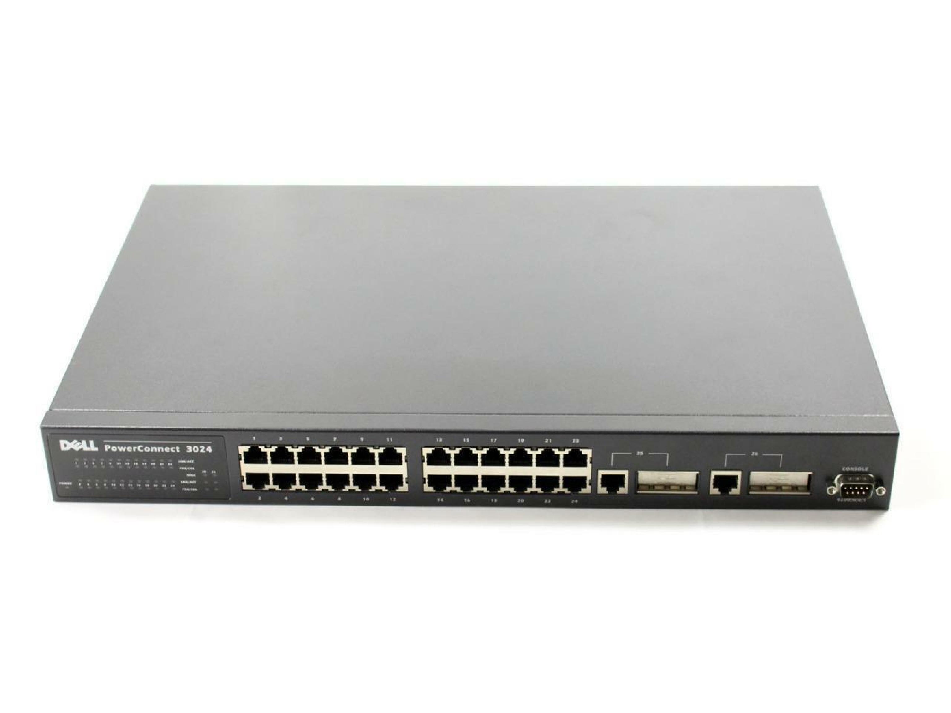 DELL 2W513 POWERCONNECT 3024 10/100 24 PORT SWITCH