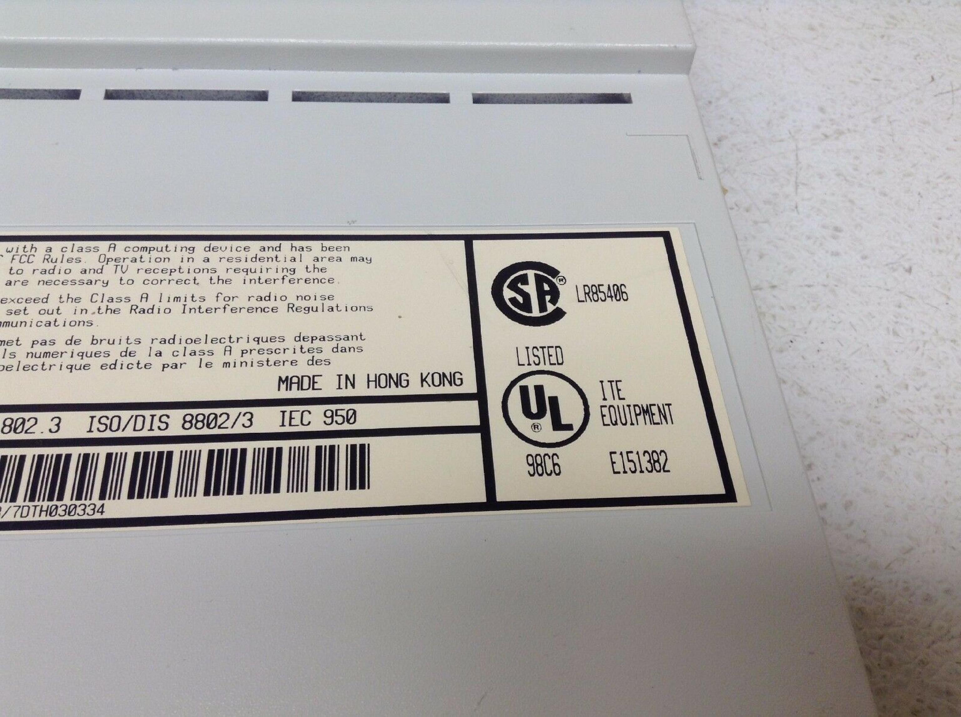 3COM / HP / HEWLETT PACKARD 1627-1 12 PORT LINKBUILDER FMS