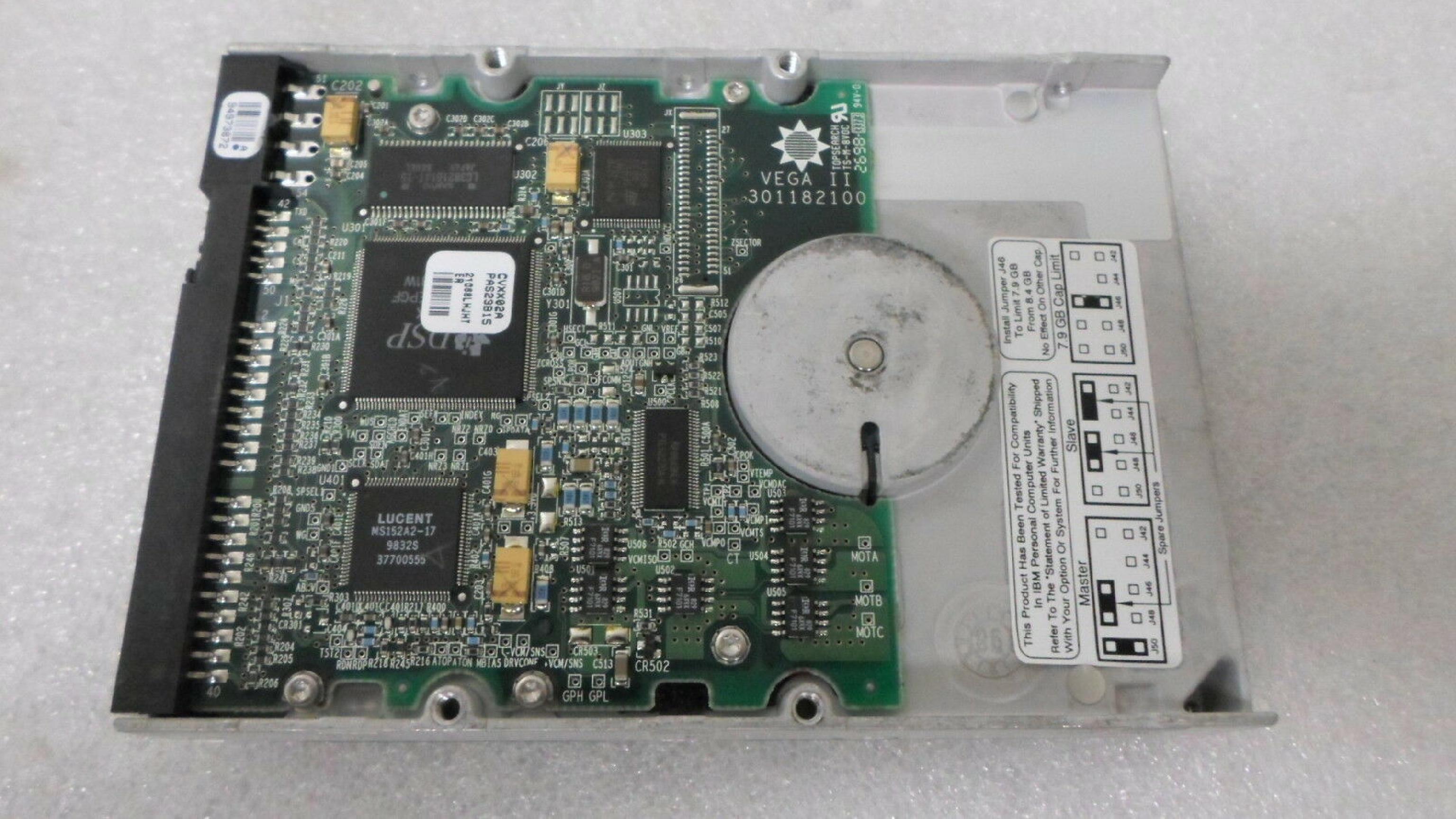 MAXTOR / IBM 12J3143 4.3GB IDE DRIVE HDA 04B PCBA 25A UNIQUE 2BA DATE 03-01-98 25C 2BB 05/16/98 03/03/98 03/01/98 4.2GB JAN/99 REV 01-B A0A04 PGZXX