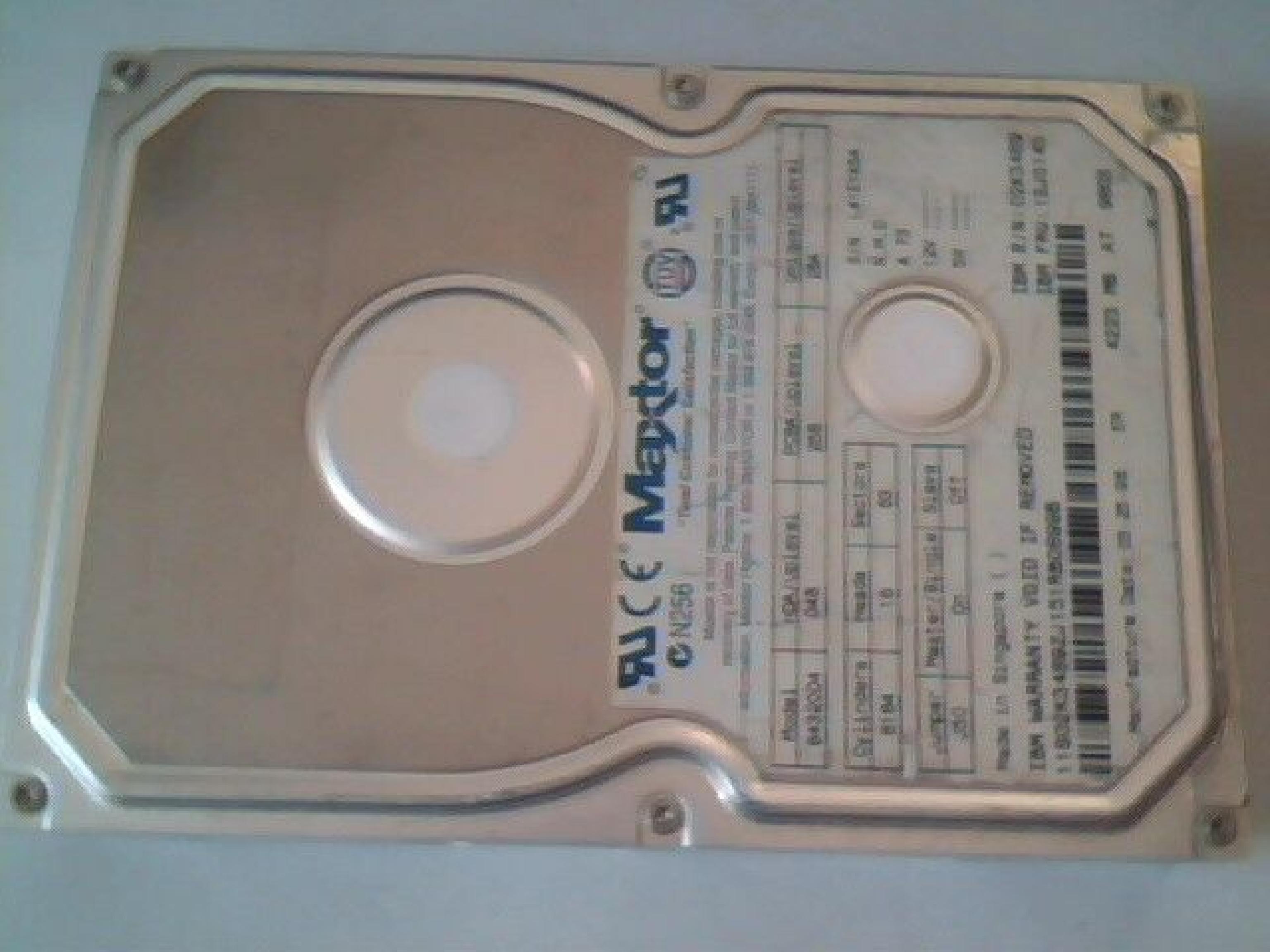 IBM / MAXTOR 02K3489 4.3GB IDE DRIVE HDA 04B PCBA 25A UNIQUE 2BA DATE 03/03/98 03/01/98 25C 2BB 05/16/98 4.2GB