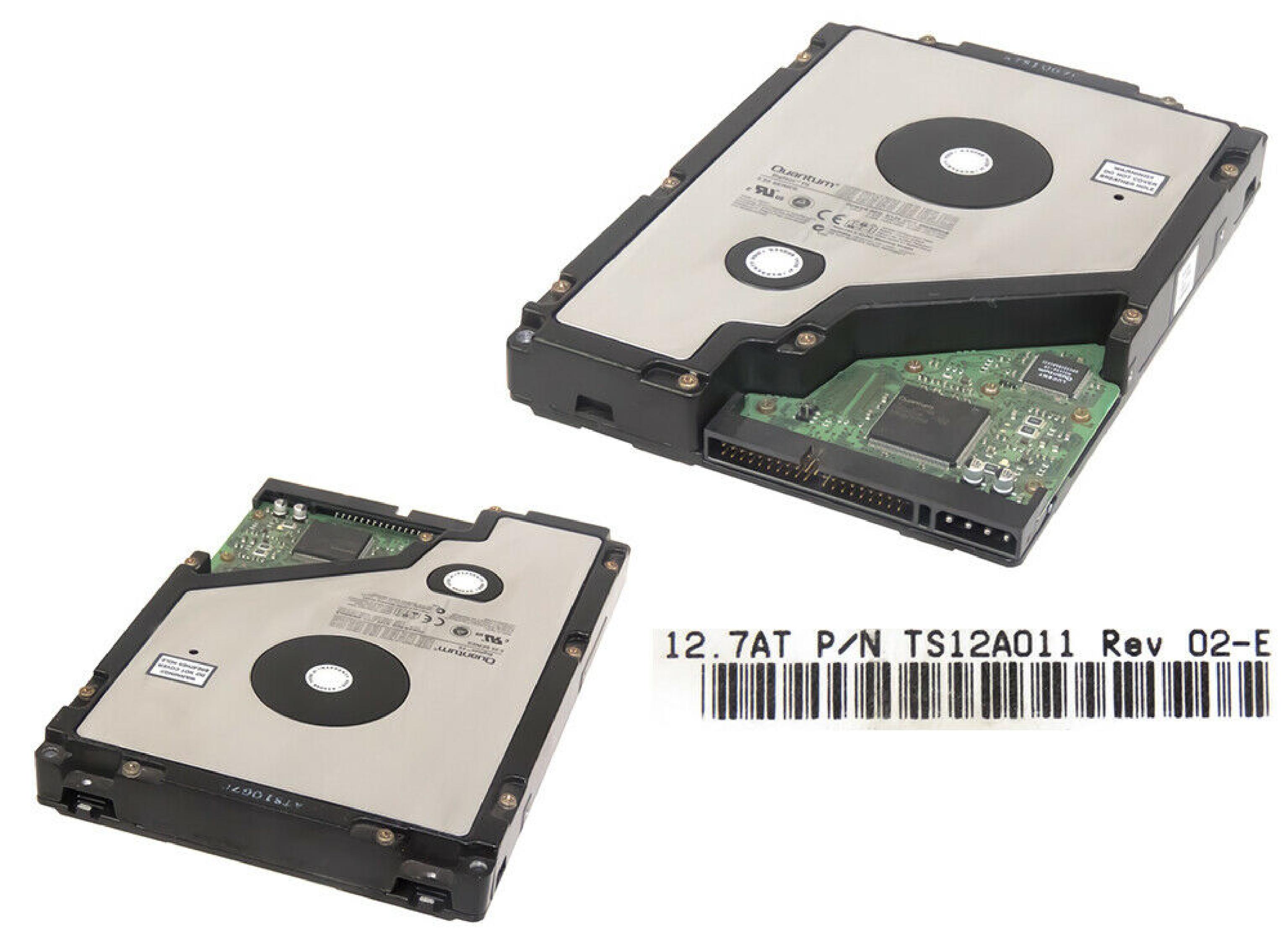 QUANTUM TS12A011 12.7GB IDE DRIVE BIGFOOT REV 02-E