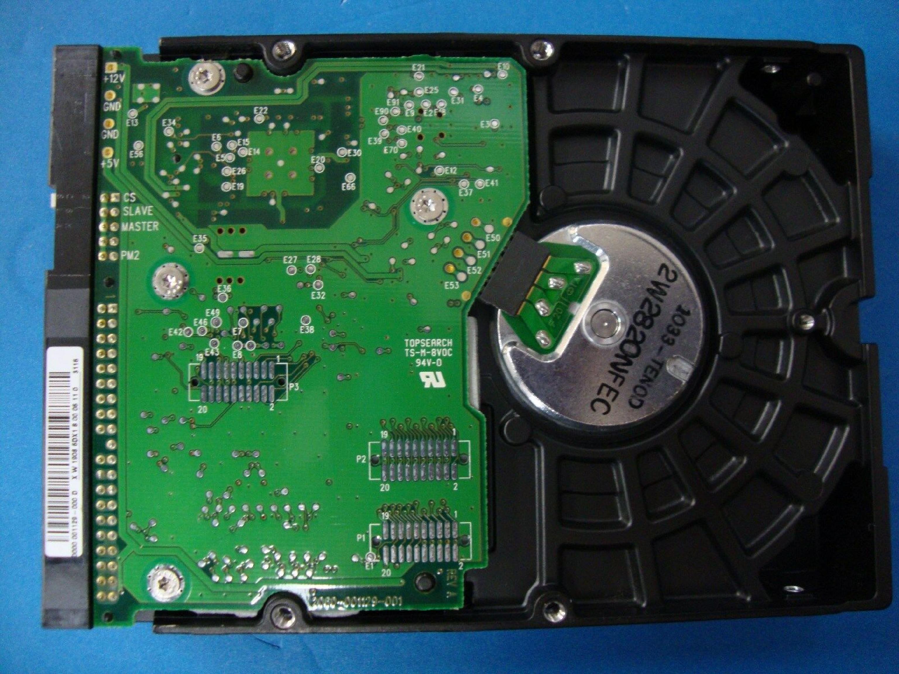 DELL / WESTERN DIGITAL / WD 01T320 20GB IDE DRIVE LBA 39062500 14 AUG 2002 DCM HSCHNA2AH REV A00 HSBANA2CA DATE 03 NOV DSBACV2CA JAN 2003 13 JUL MY JUN