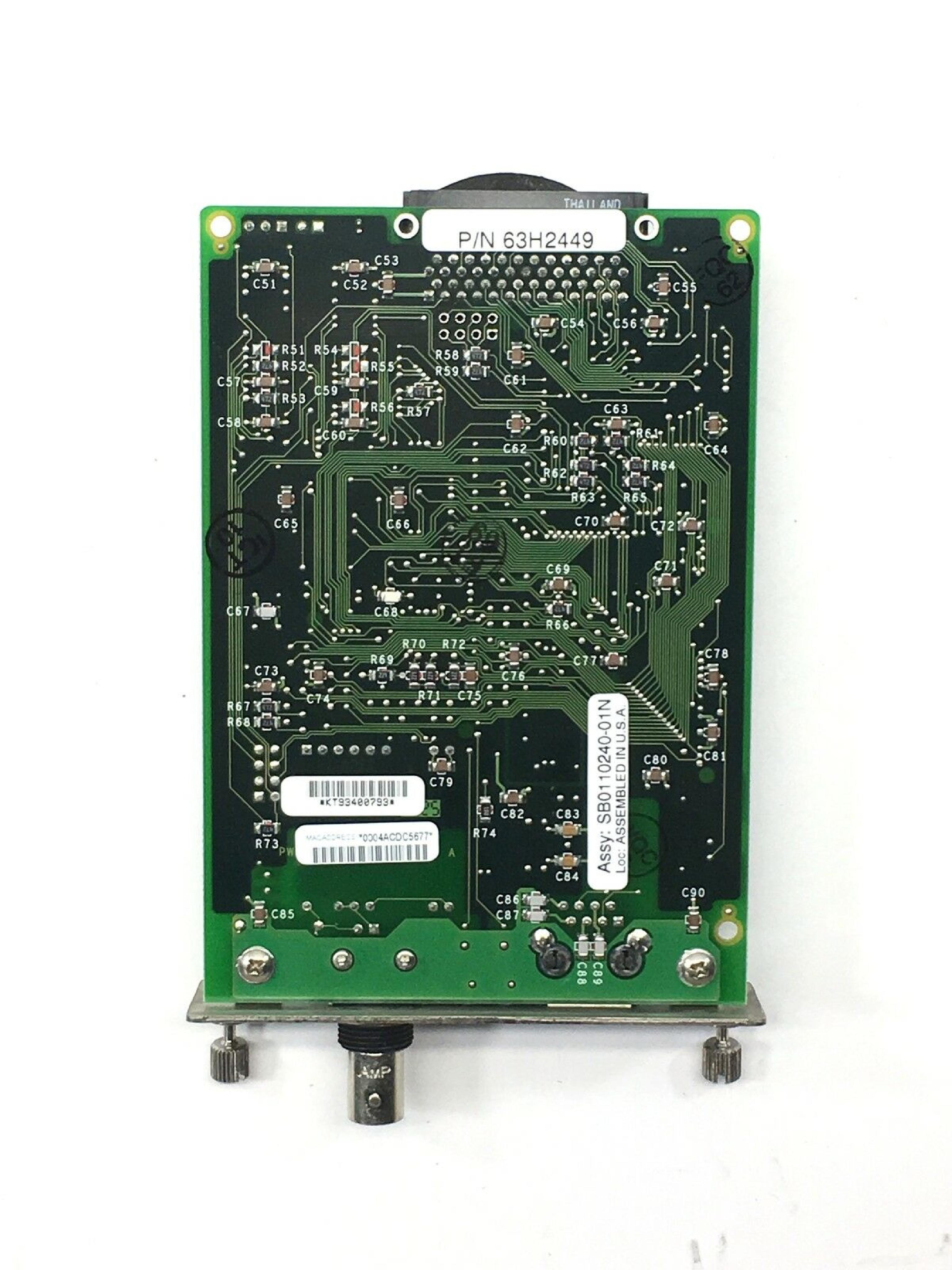 IBM 63H2449 ETHERNET PORT FOR 4324 PRINTER