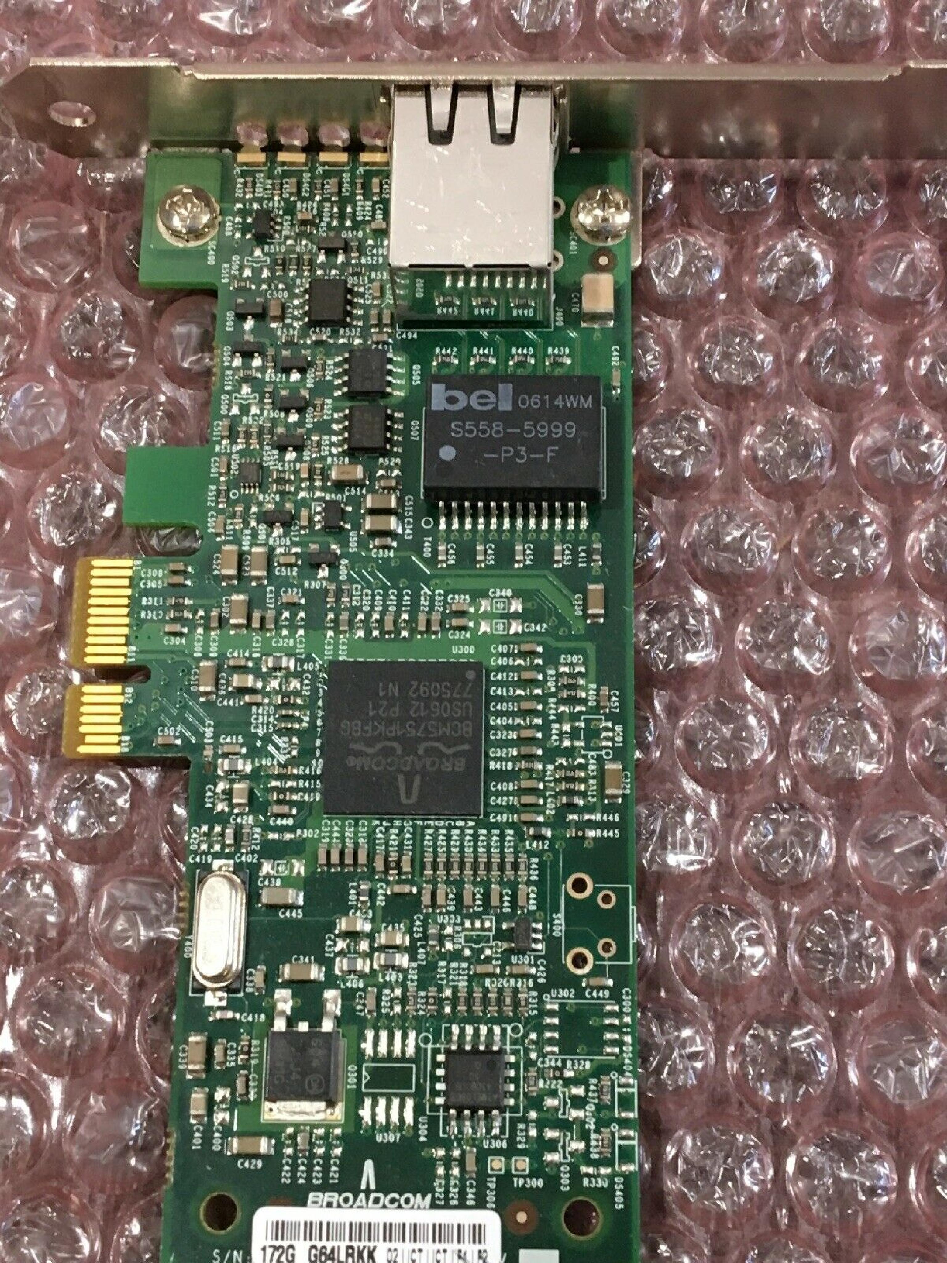 BROADCOM / HEWLETT PACKARD / HP 393626-001 BCM5751PKFBG NIC 10 100 1000 PCIE ETHERNET CARD