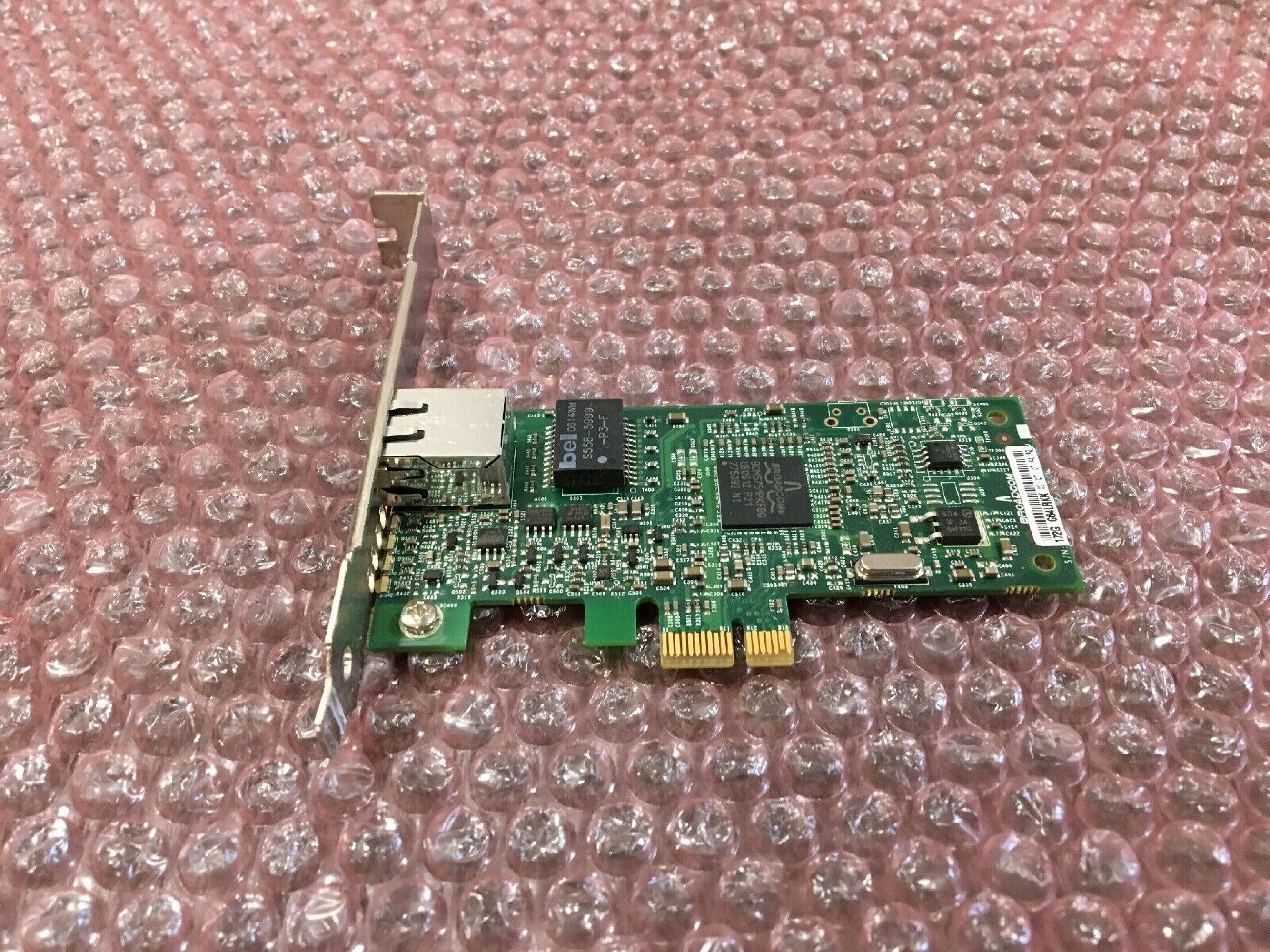 BROADCOM / HEWLETT PACKARD / HP 393626-001 BCM5751PKFBG NIC 10 100 1000 PCIE ETHERNET CARD