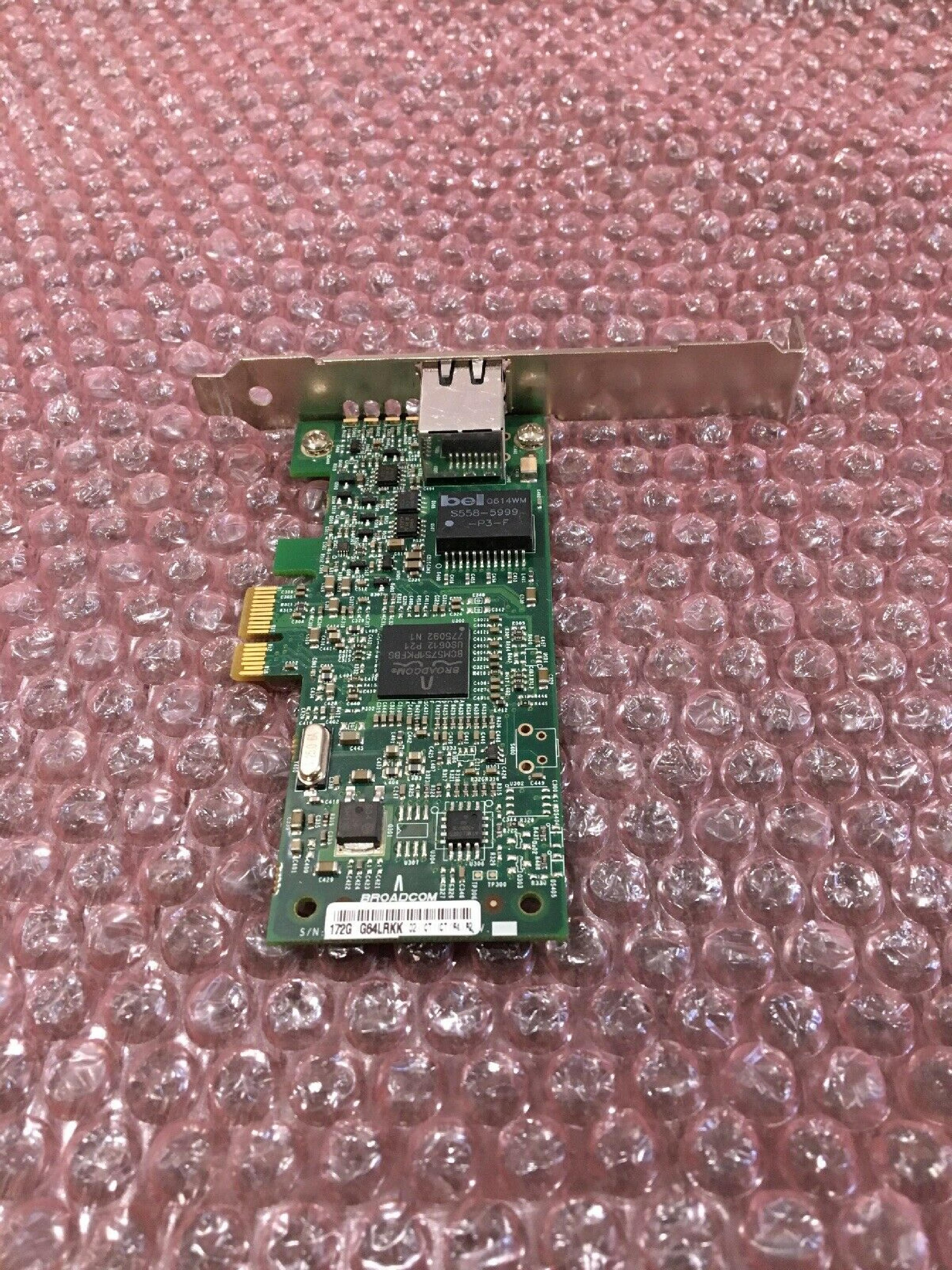 BROADCOM / HEWLETT PACKARD / HP 393626-001 BCM5751PKFBG NIC 10 100 1000 PCIE ETHERNET CARD