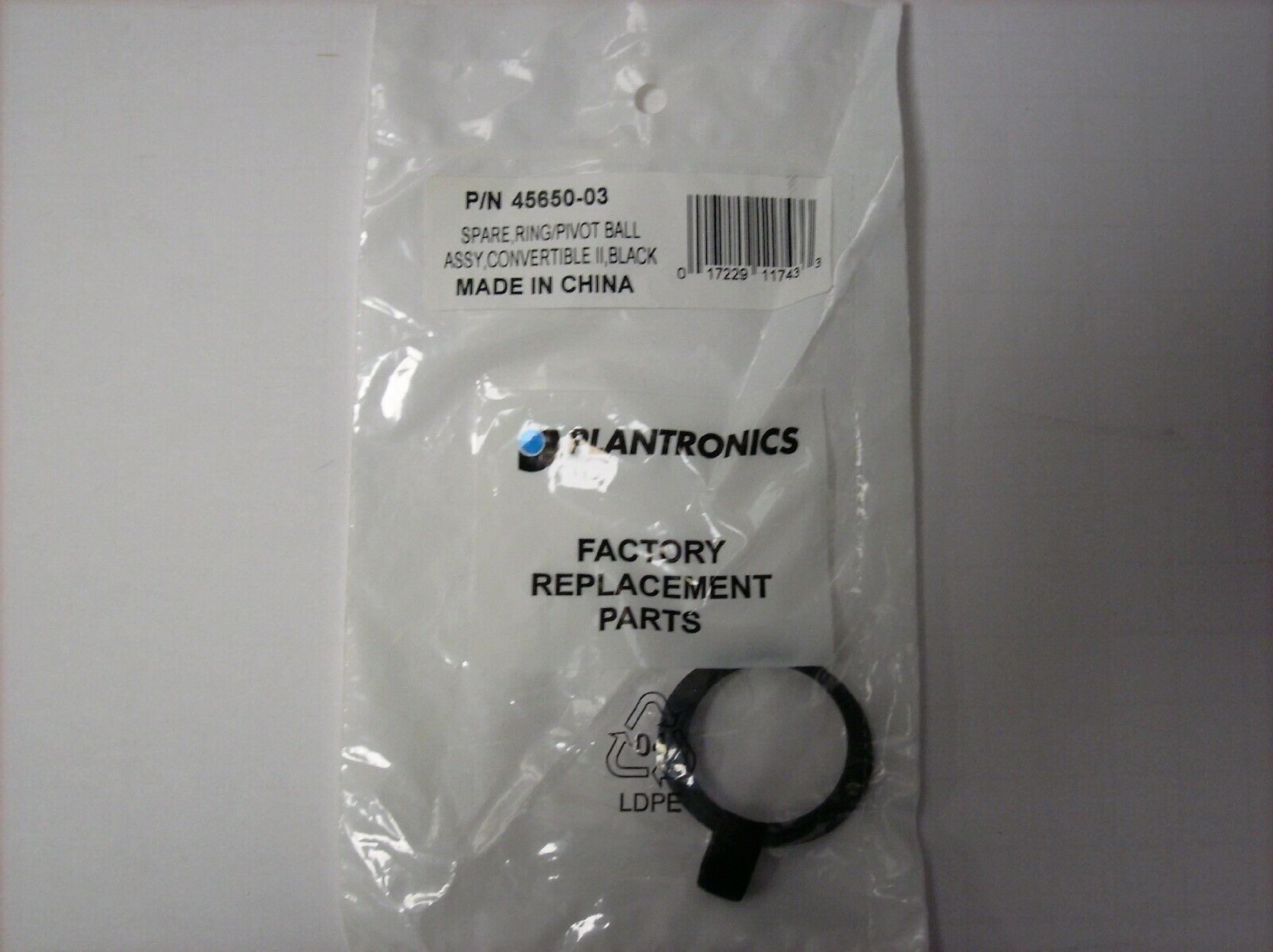 PLANTRONICS 45650-03 PIVOT BALL RING FOR S12