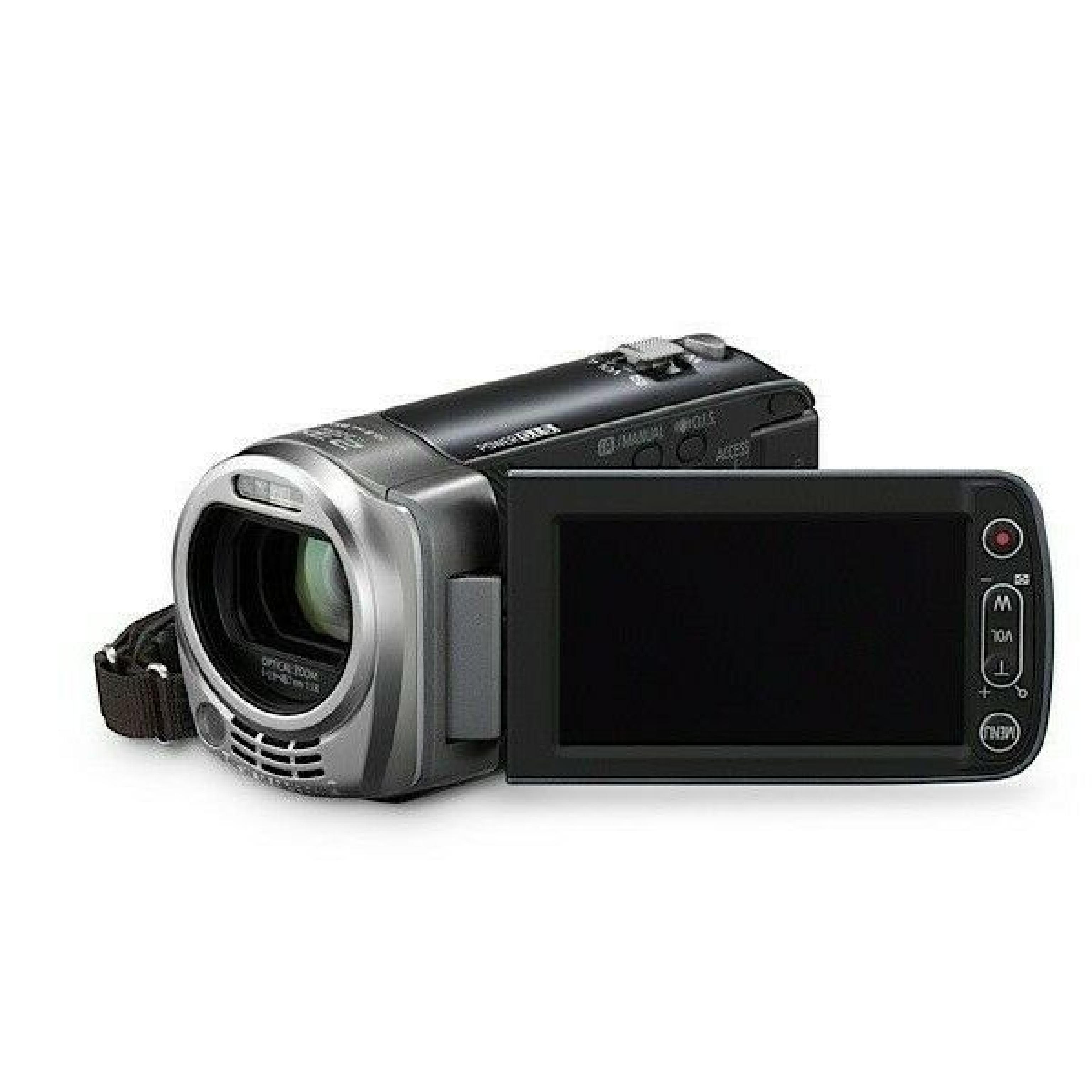 PANASONIC HDC-SDX1 OPEN BOX HD CAMCORDER WITH CHARGER BATTERY CABLES SOFTWARE AND MANUALS - BODY ONLY NO ACCESSORIES