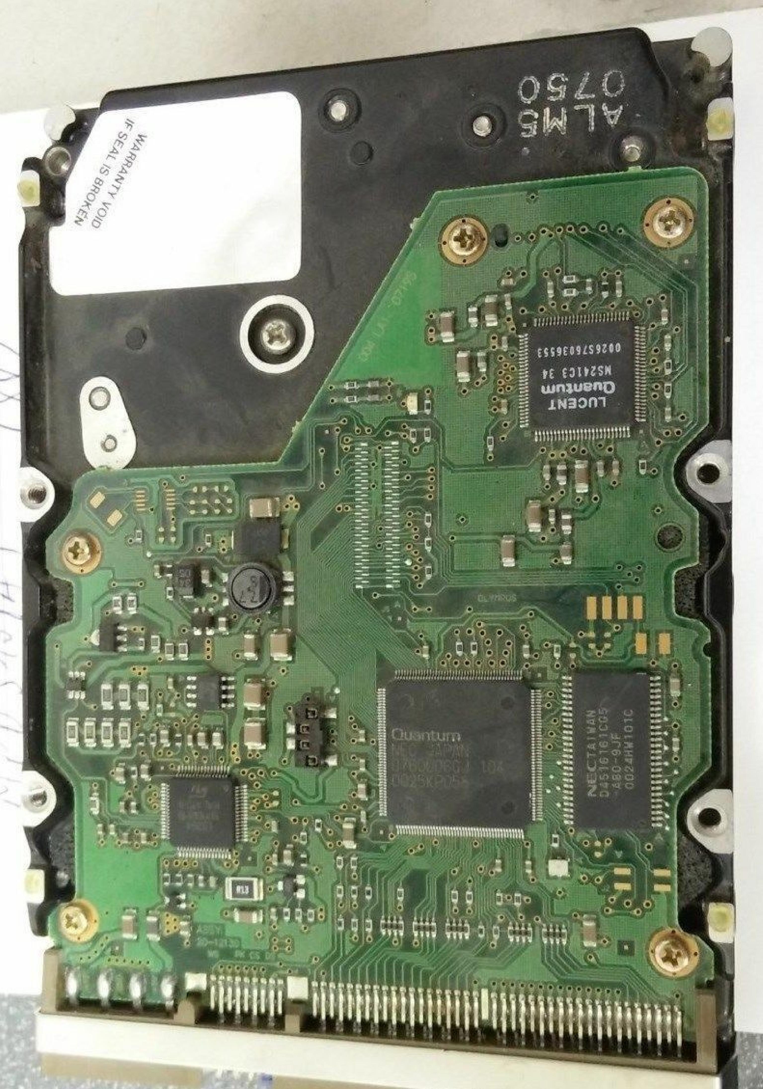 IBM 09N0922 20GB IDE DRIVE FIREBALL PLUS LBA 39876480 DATE 06 NOV 2000 FIRMWARE A3505