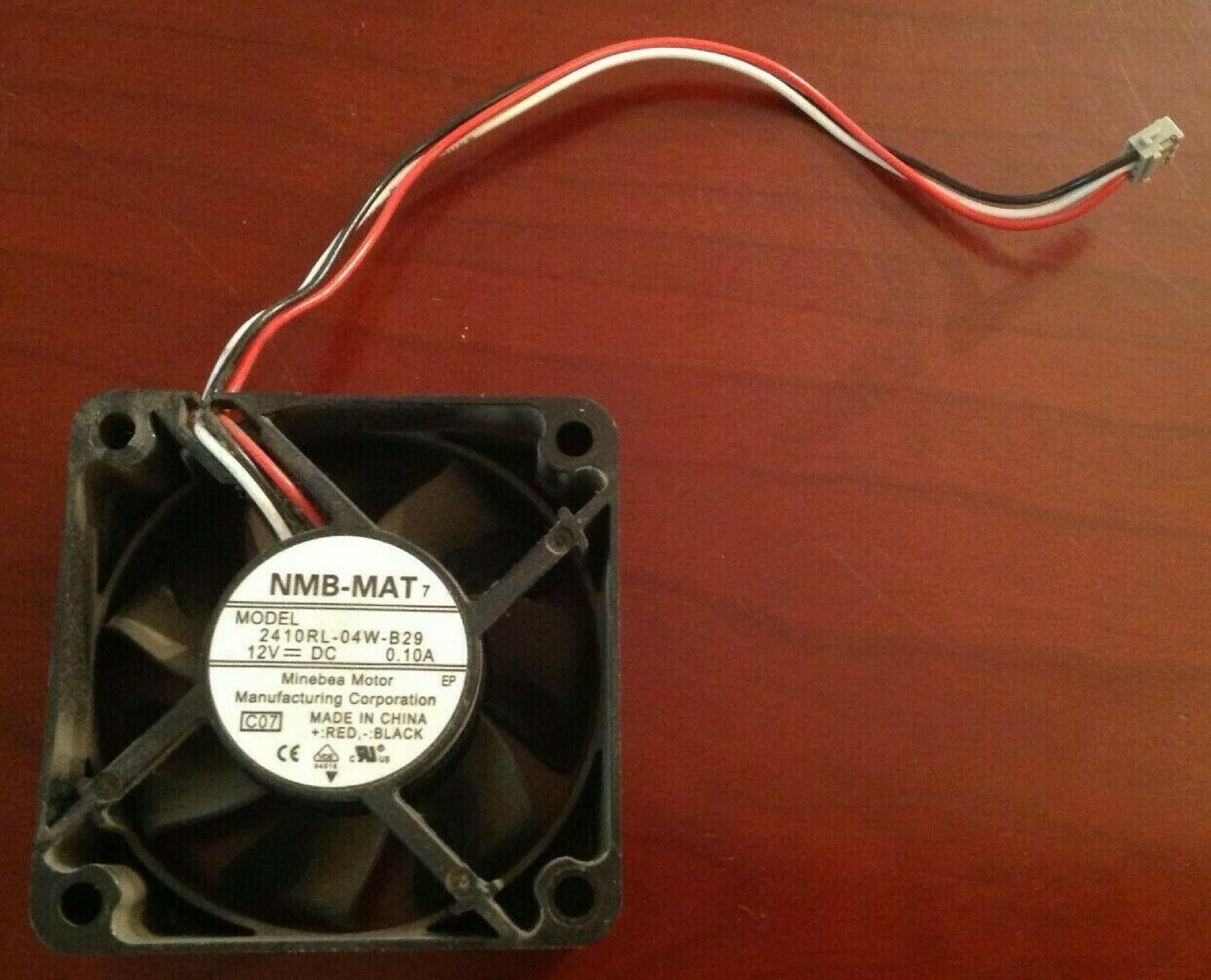 NMB NMB-MAT 24VDC .18A PRINTHEAD COOLING FAN FOR 6850 PHOTO PRINTER