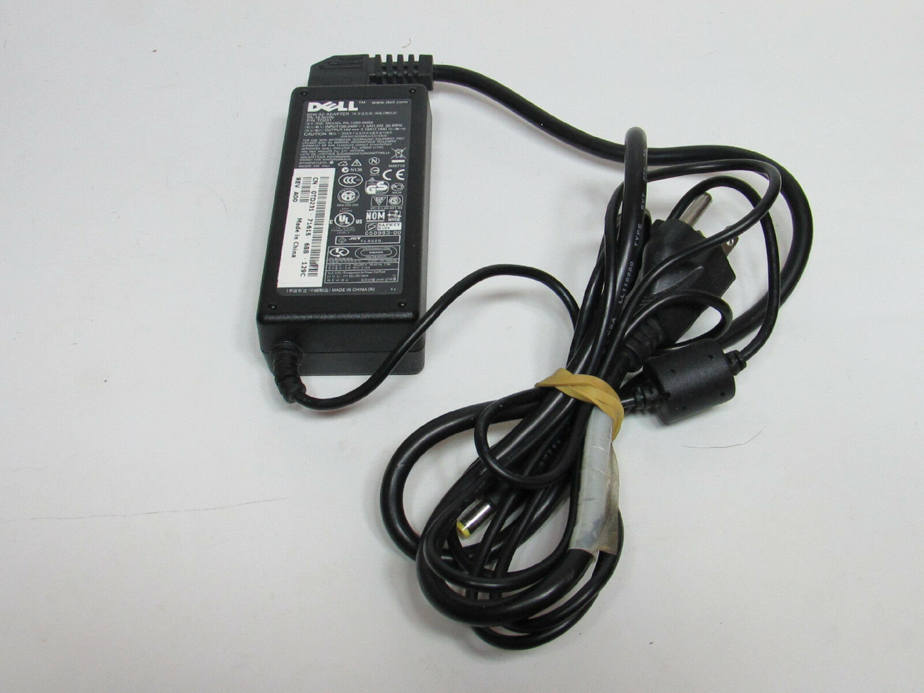 DELL 0TD231 AC ADAPTER 19V 3.16A