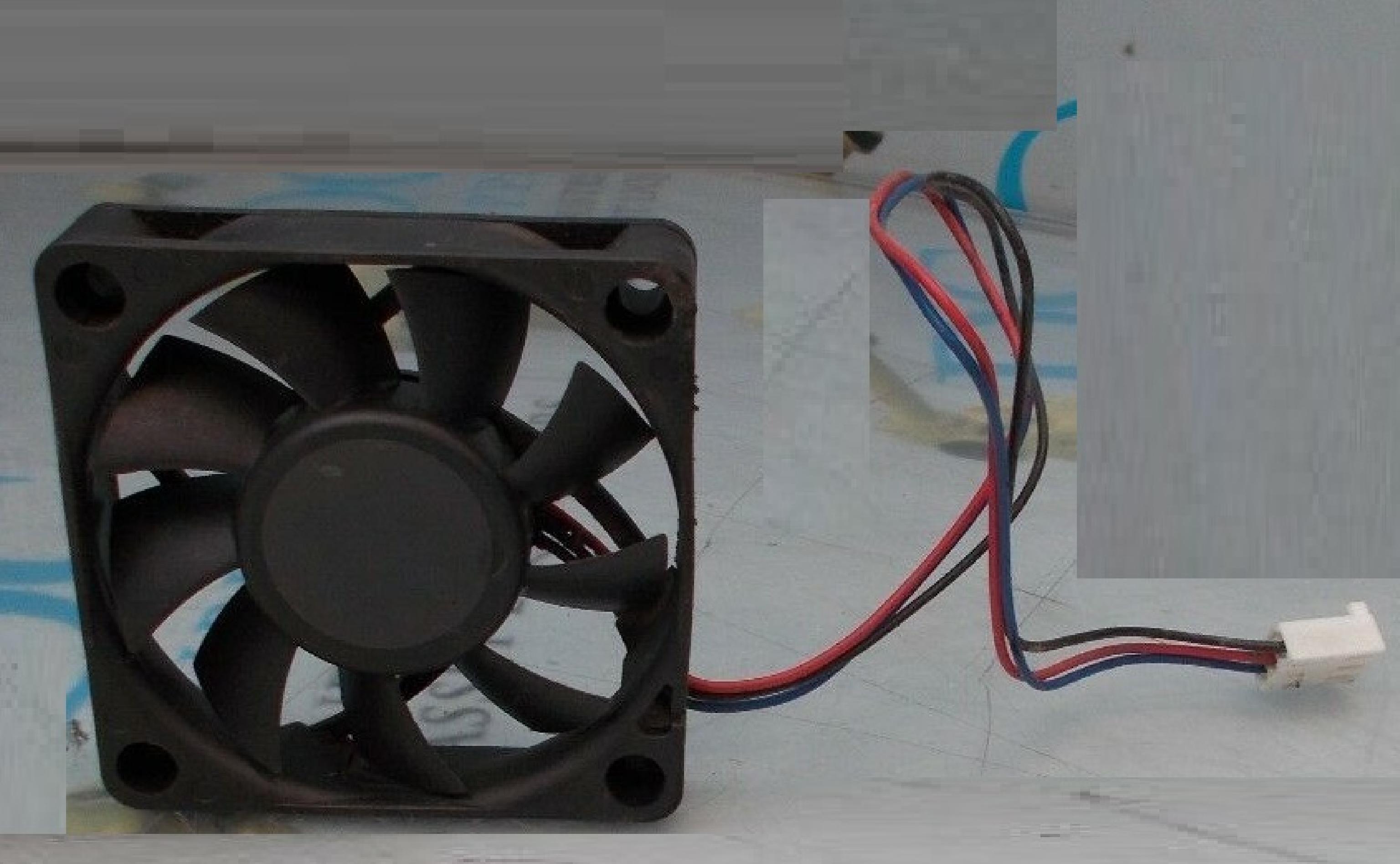DELTA ELECTRONICS AFB0612MC FAN 12V DC 60MM BY 13MM 8INCH 3WIRE CABLE WITH 3PIN CONNECTOR 60X60X25MM 2WIRE 4INCH 2PIN