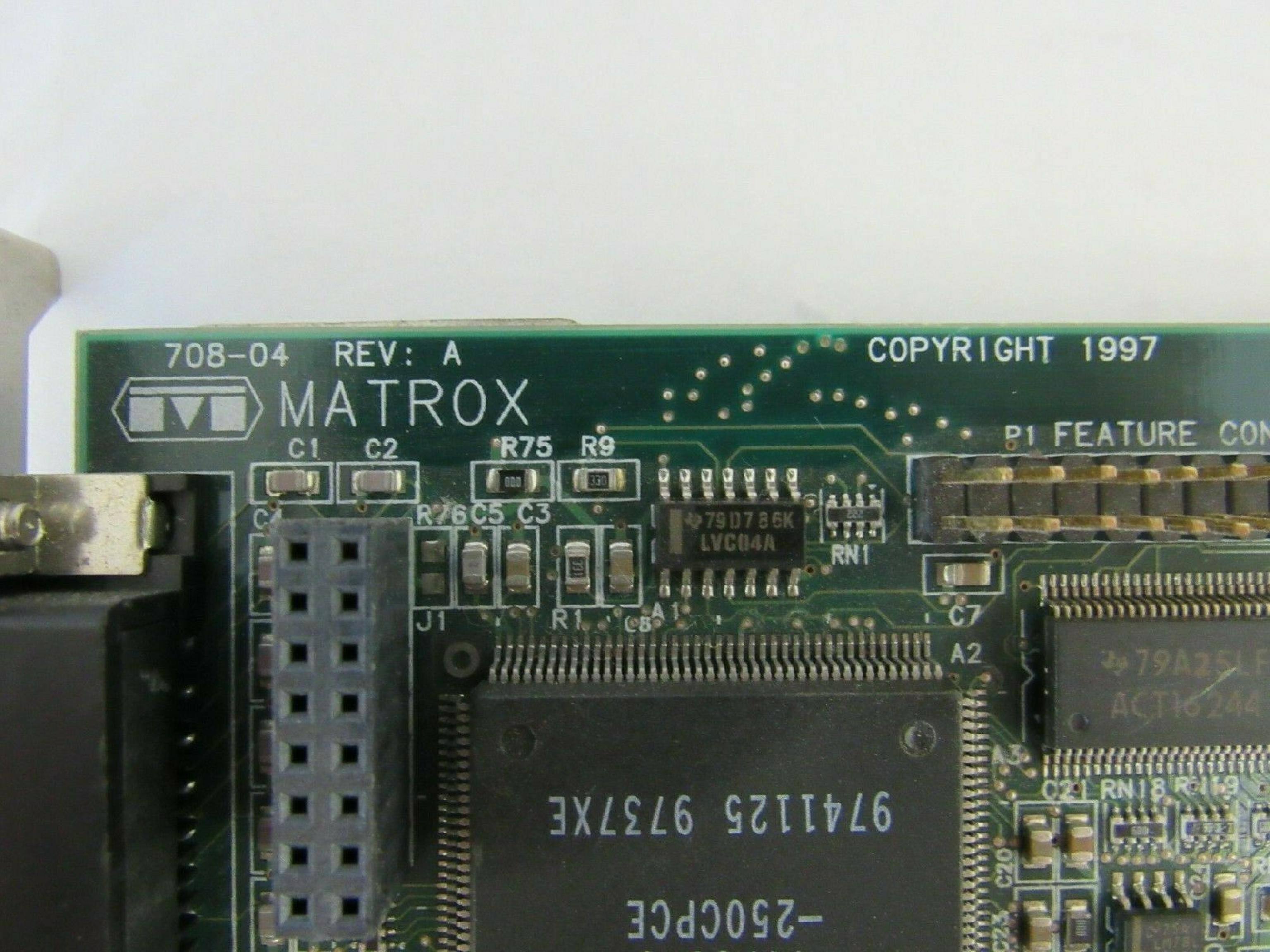 MATROX MIL2P/4/CPQC 4MB PCI VIDEO CARD TPV3026 MGA-2164WP-C