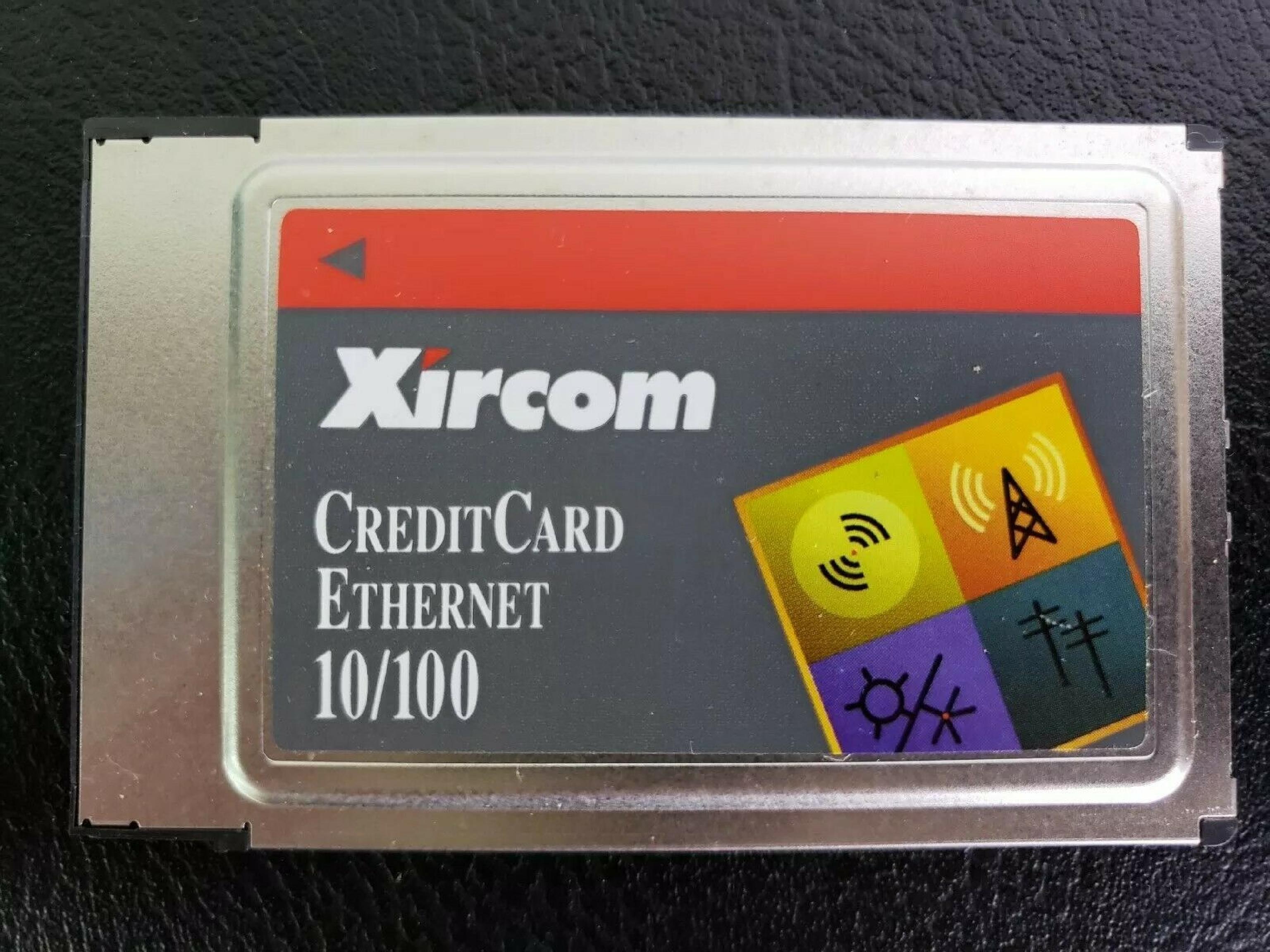 XIRCOM CE3-10/100 PCMCIA 10.100 ETHERNET NIC WITH DONGLE