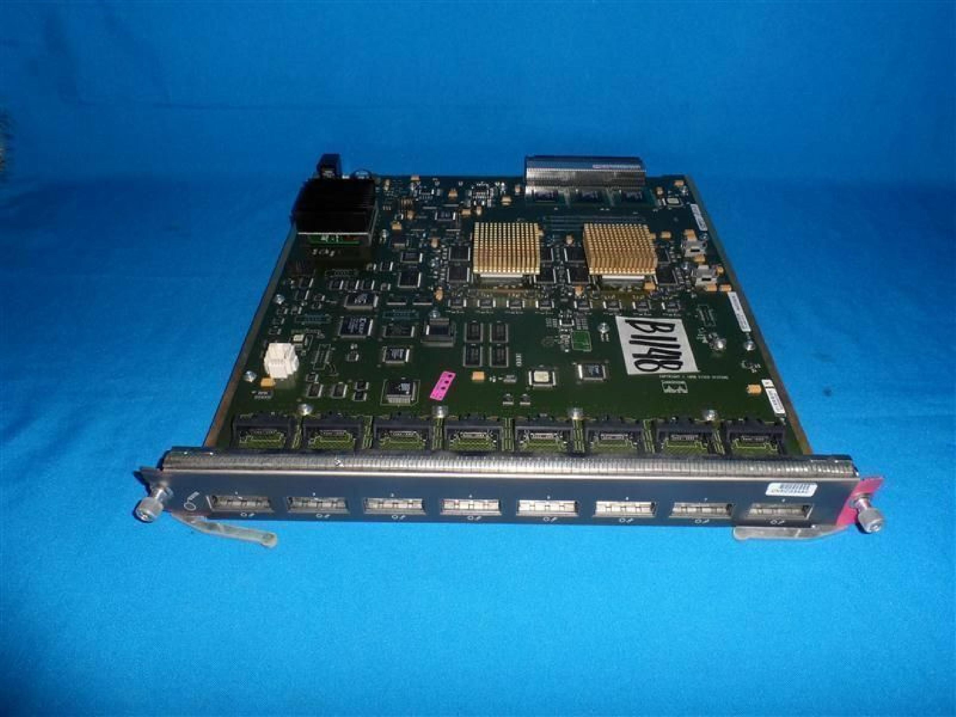 CISCO SYSTEMS 73-4088-04 8 PORT GIGABIT ETHERNET MODULE GREAT CONDITION