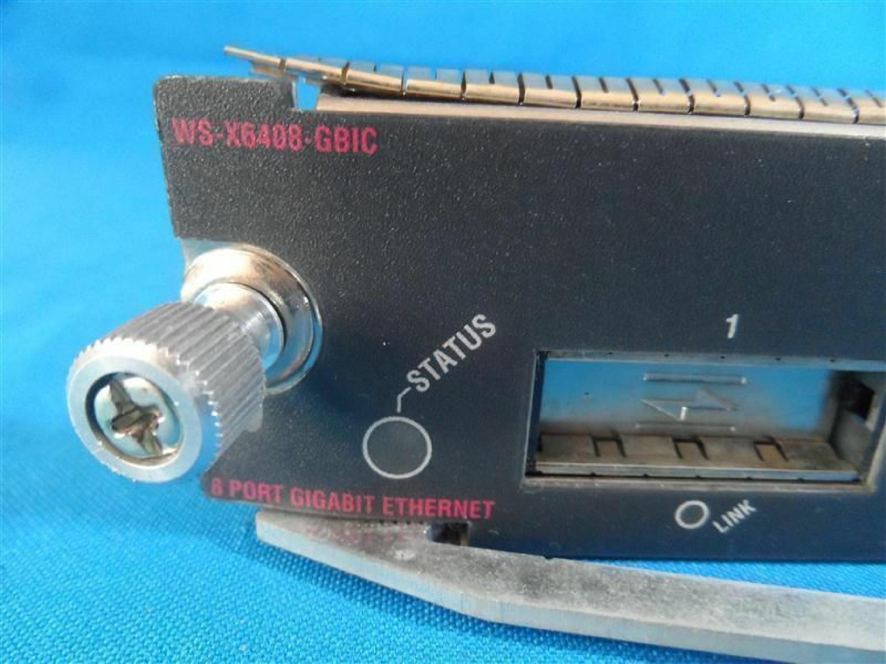 CISCO SYSTEMS 73-4088-04 8 PORT GIGABIT ETHERNET MODULE GREAT CONDITION