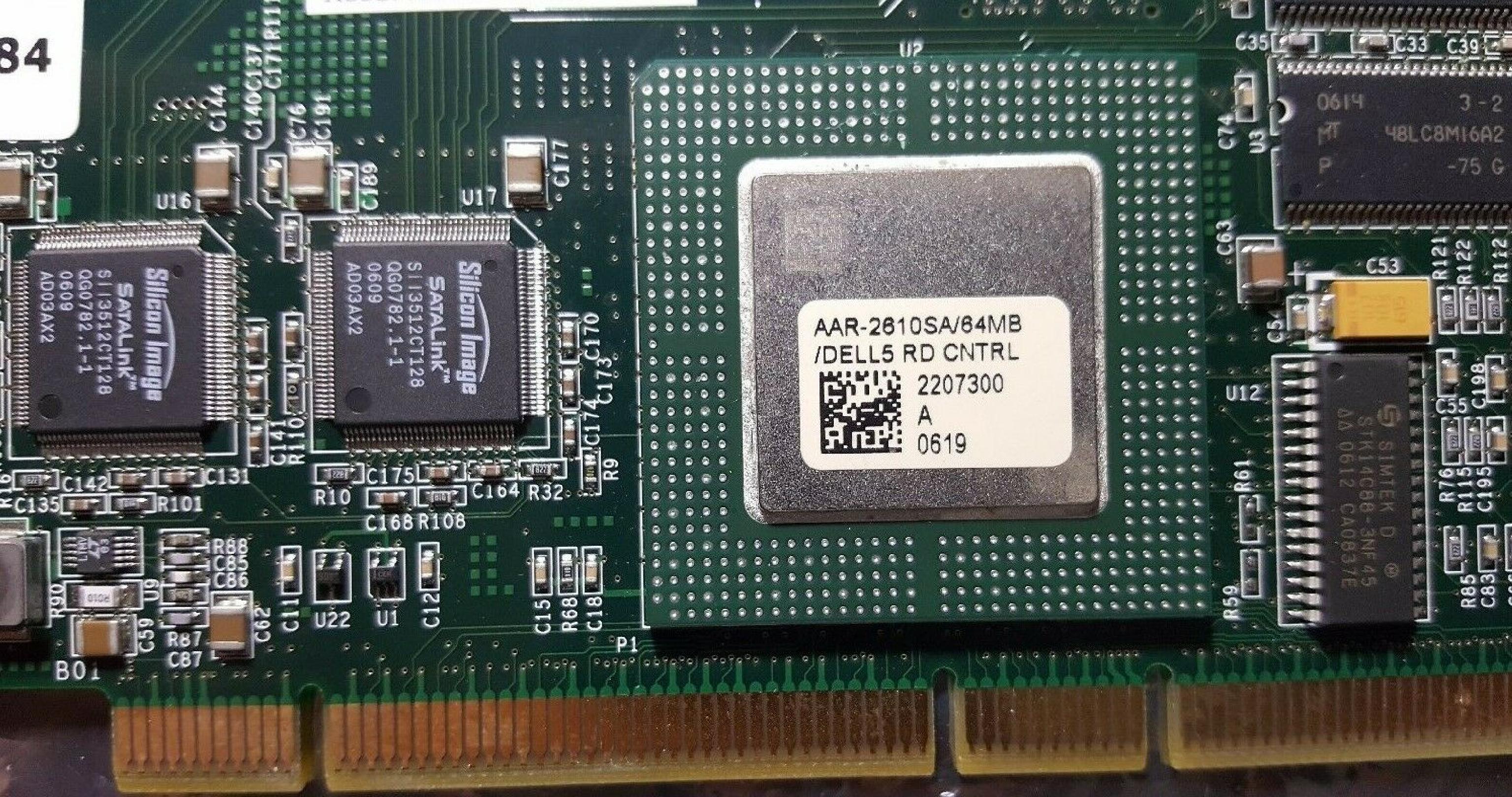 ADAPTEC 0XD084 6 PORT SATA RAID ADAPTER