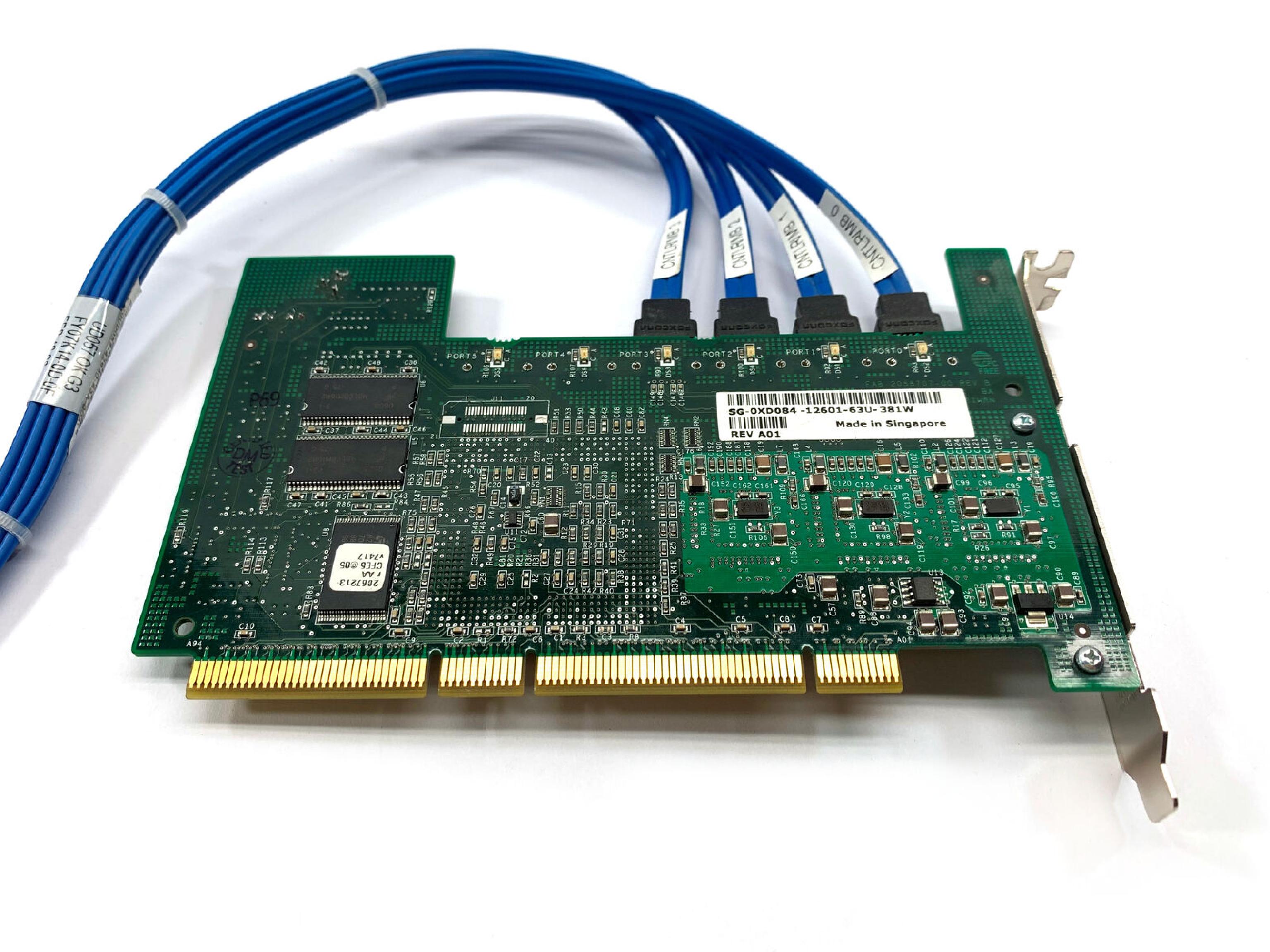 ADAPTEC 0XD084 6 PORT SATA RAID ADAPTER