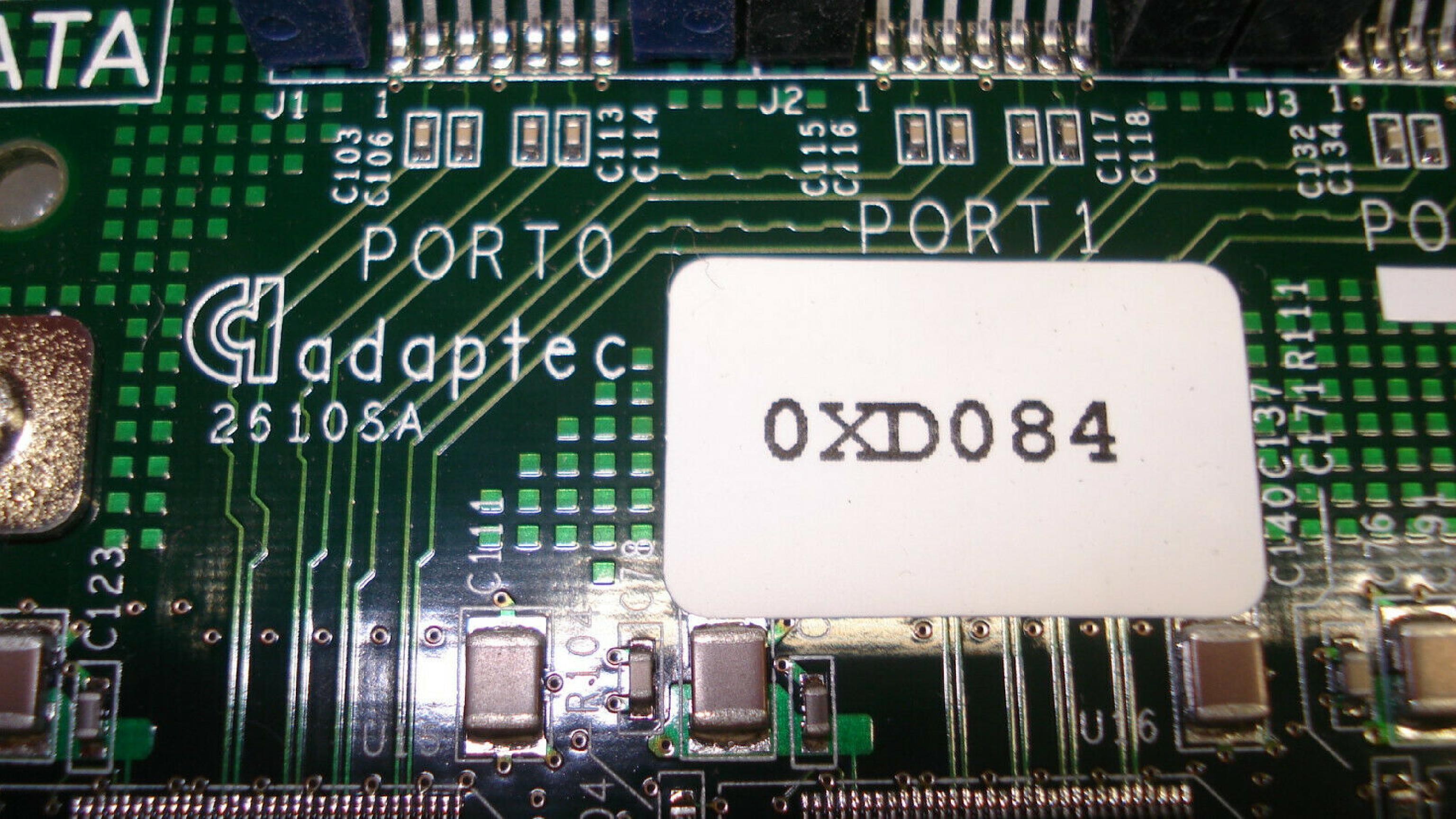 ADAPTEC AAR-2610SA/64MB/DELL5 6 PORT SATA RAID ADAPTER