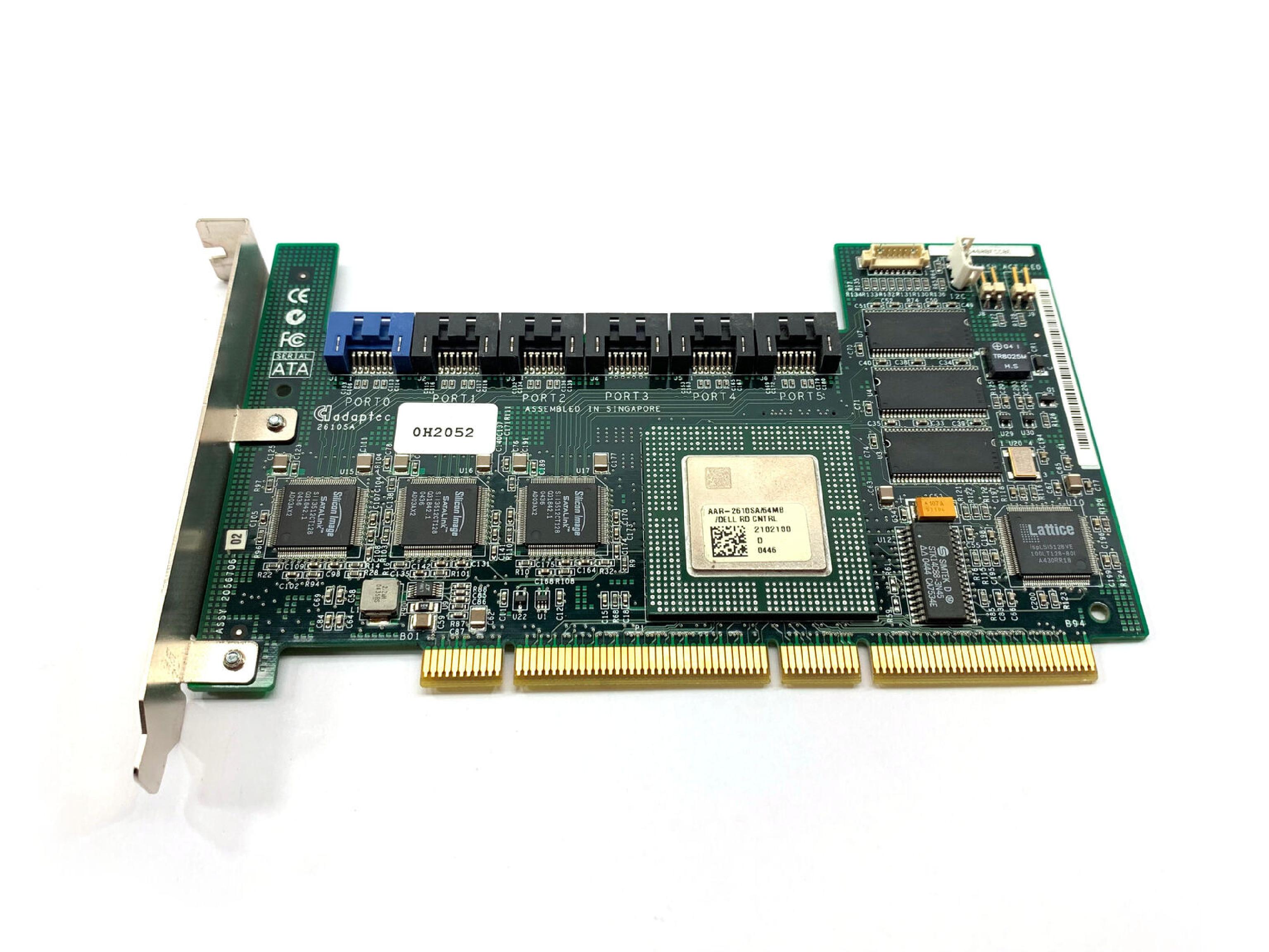 ADAPTEC AAR-2610SA 6 PORT SATA RAID ADAPTER