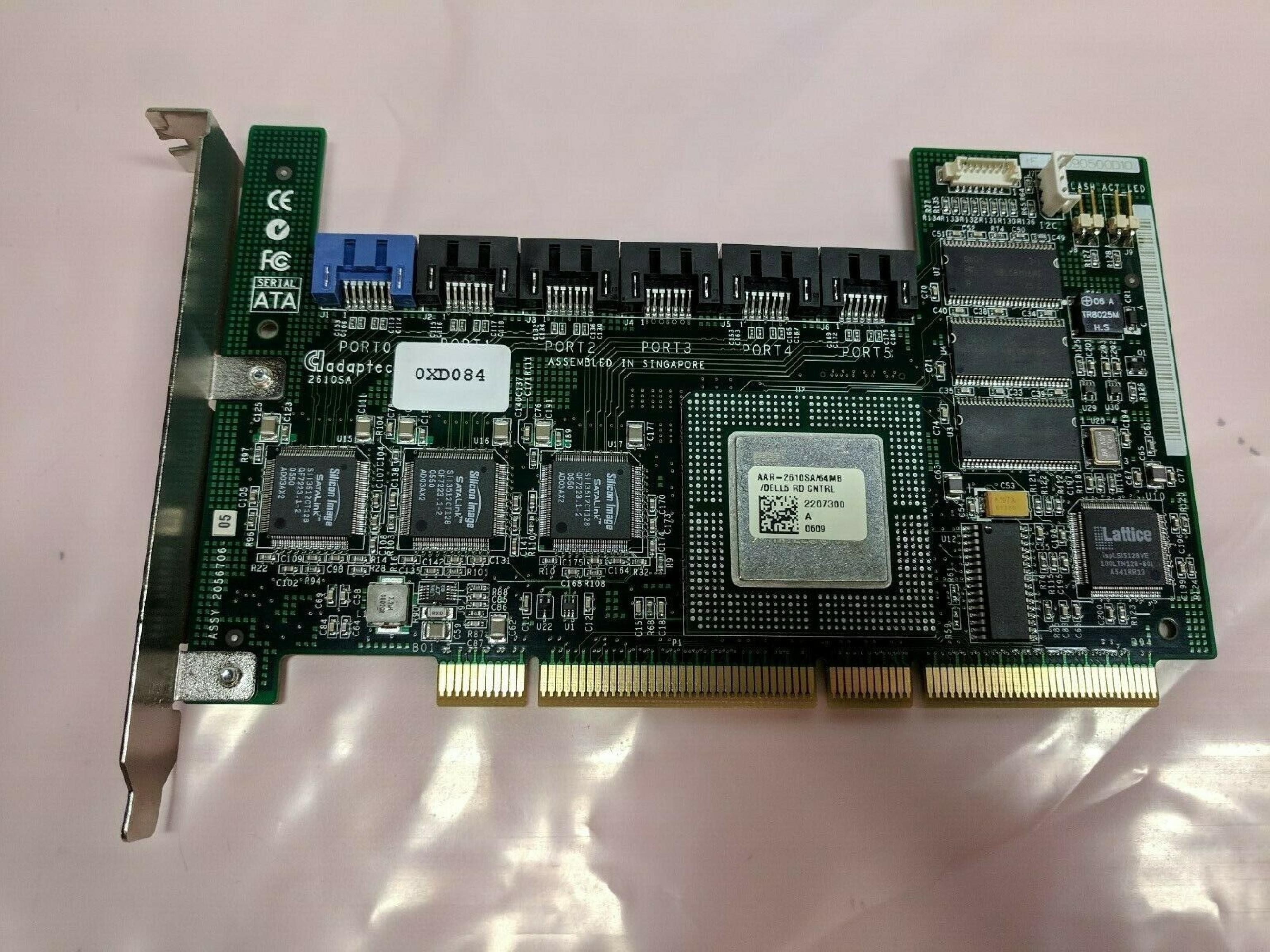 ADAPTEC AAR-2610SA 6 PORT SATA RAID ADAPTER