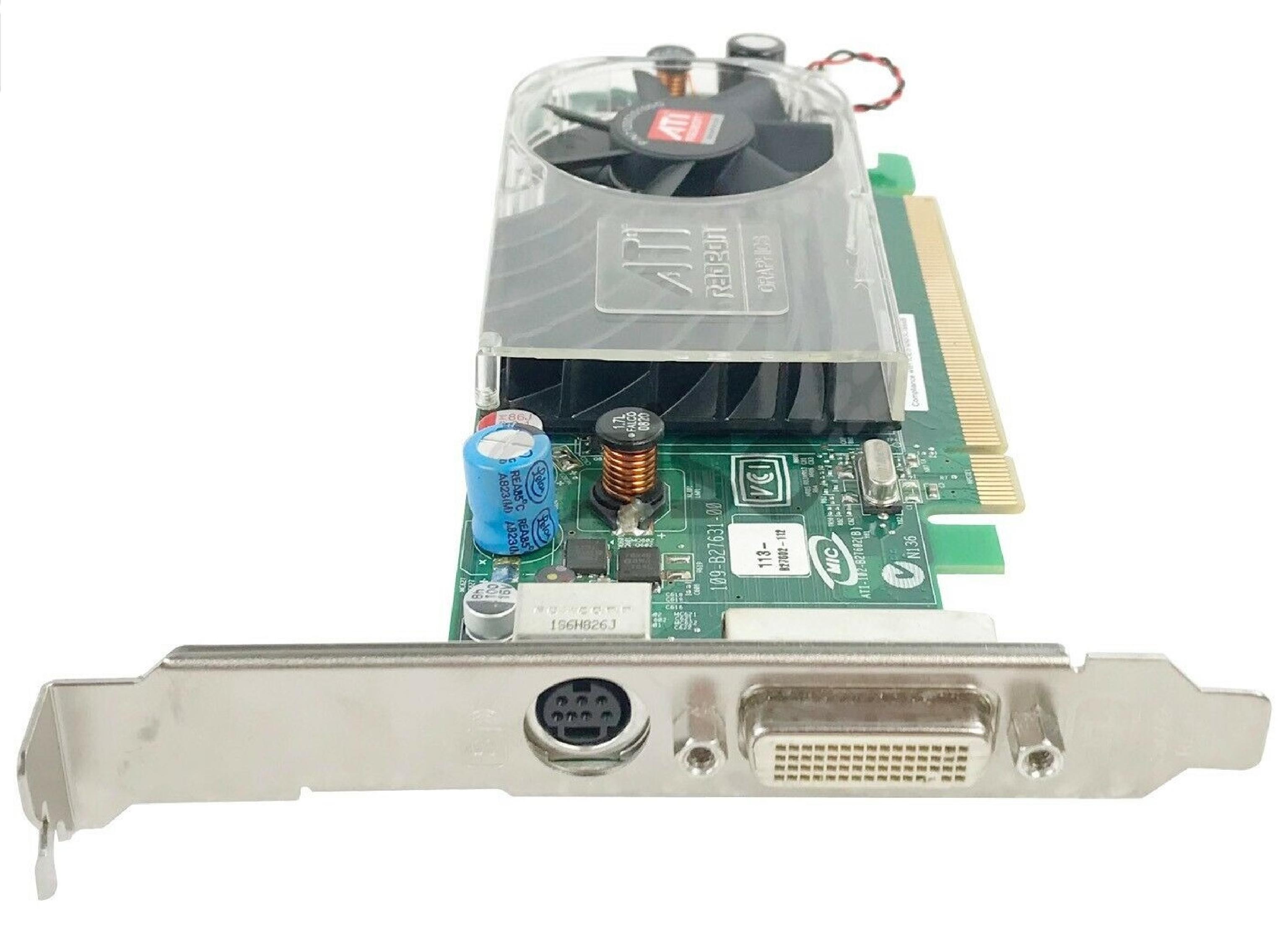 ATI 0HW916 256MB X2400 RADEON PRO DMS-59 AND SVIDEO OUTPUTS PCI-E VIDEO CARD