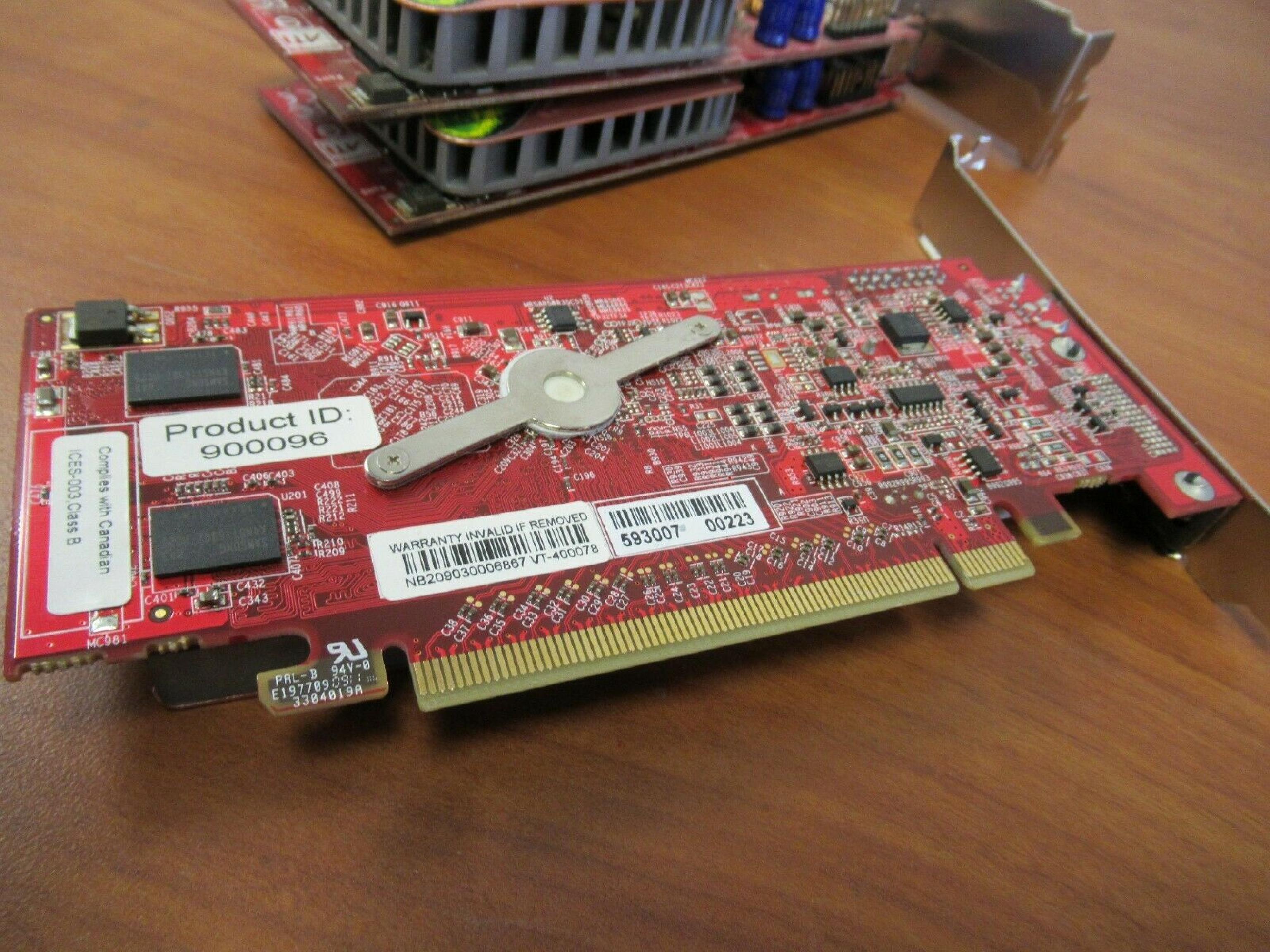 ATI VT-400078 256MB RADEON X1300 DDR2 PCI-E WITH DMS-59 AND SVID OUTPUTS VIDEO CARD