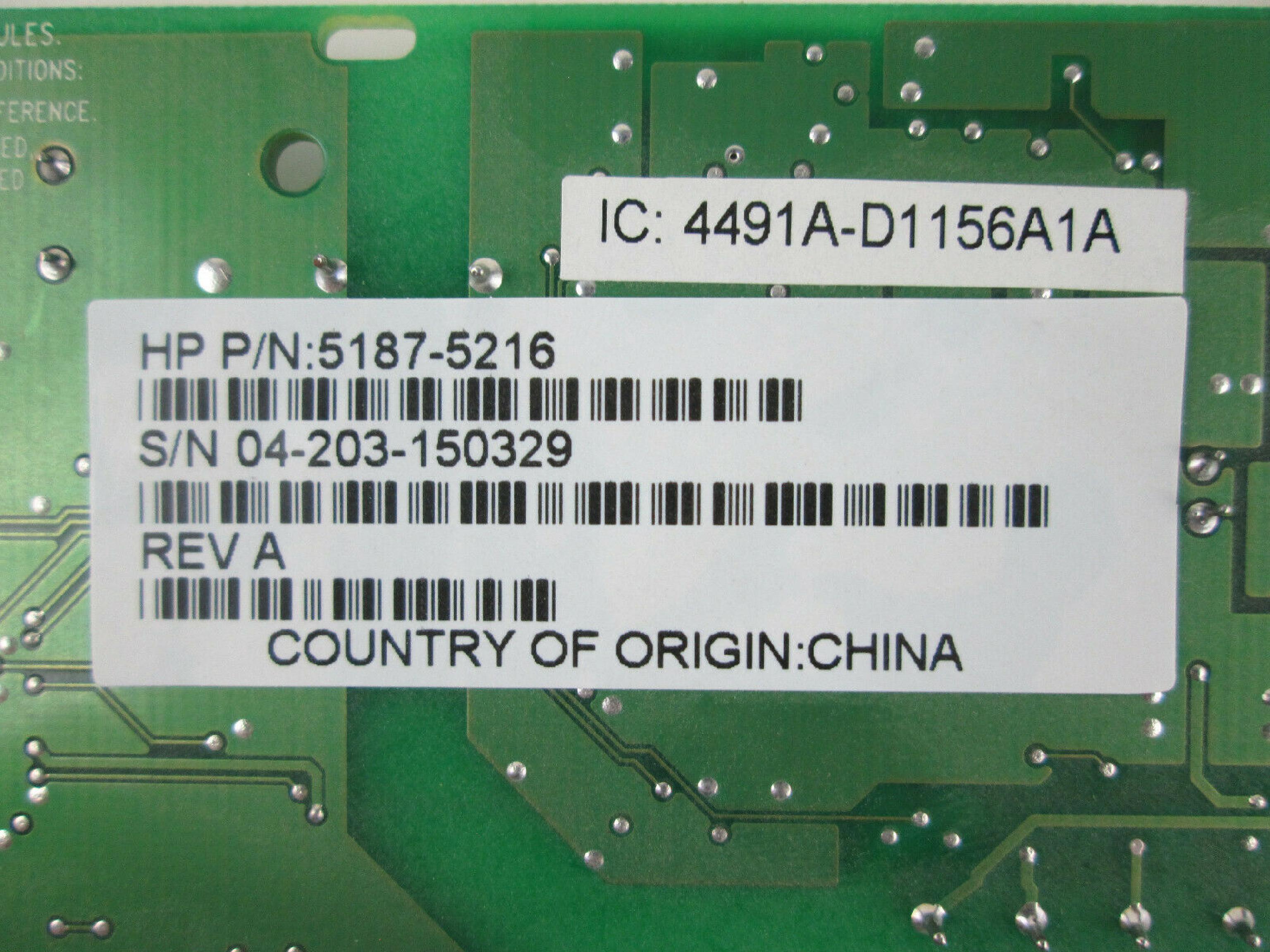 AGERE D-1156I#/A1A PCI MODEM