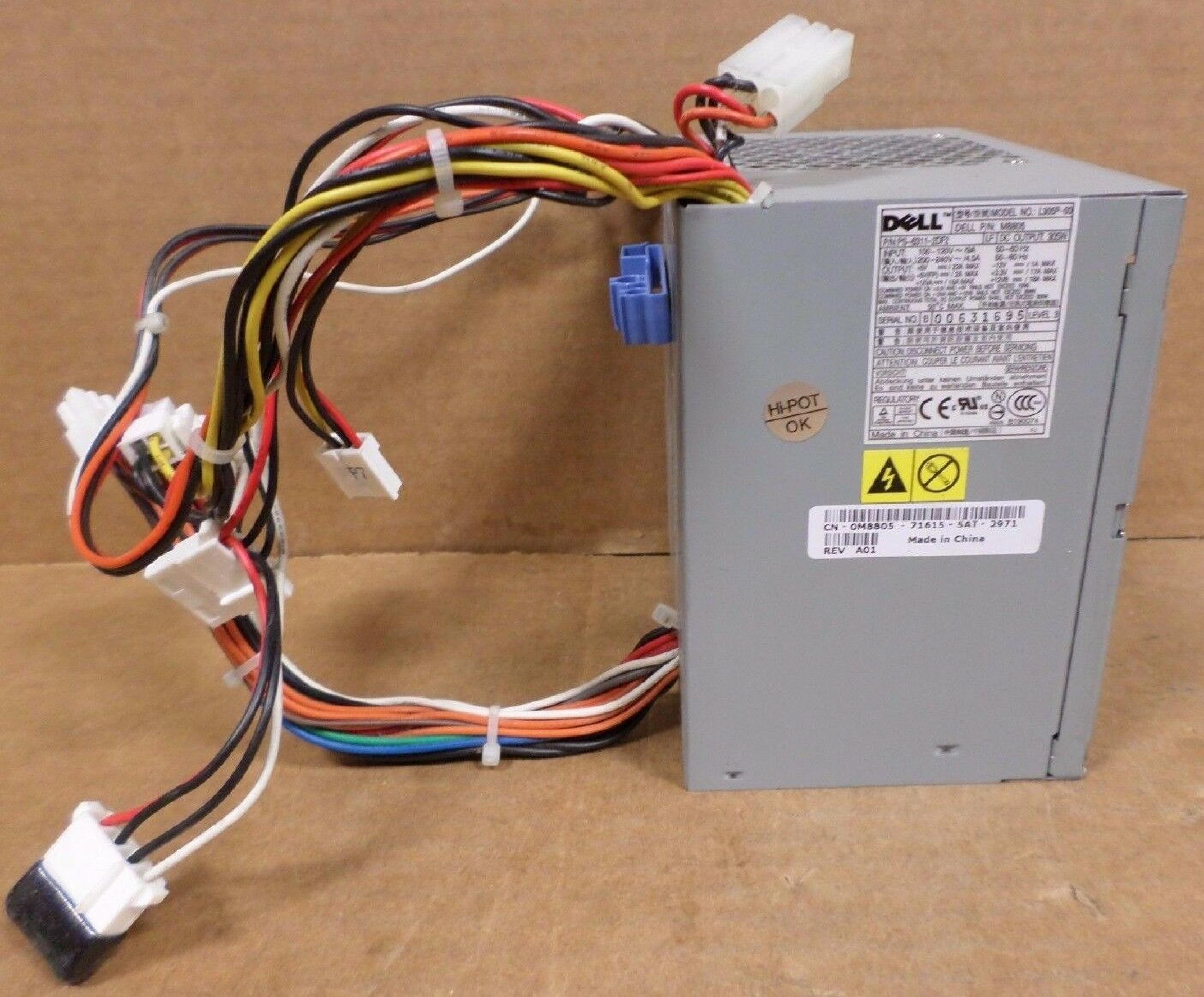 DELL M8805 ATX POWER SUPPLY 305 WATT