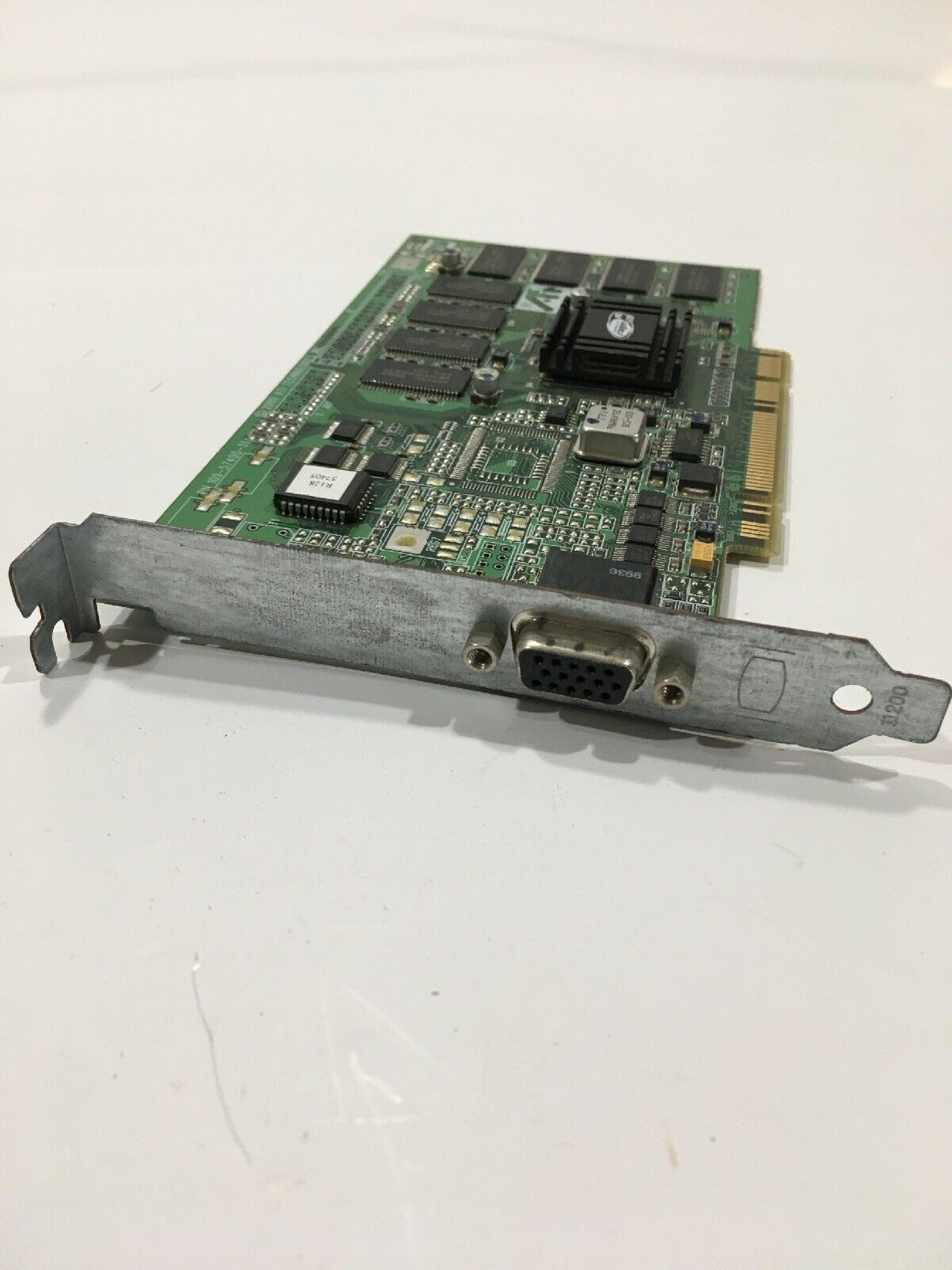 ATI N625 RADEON AGP VGA SVIDEO RCA OUTPUTS
