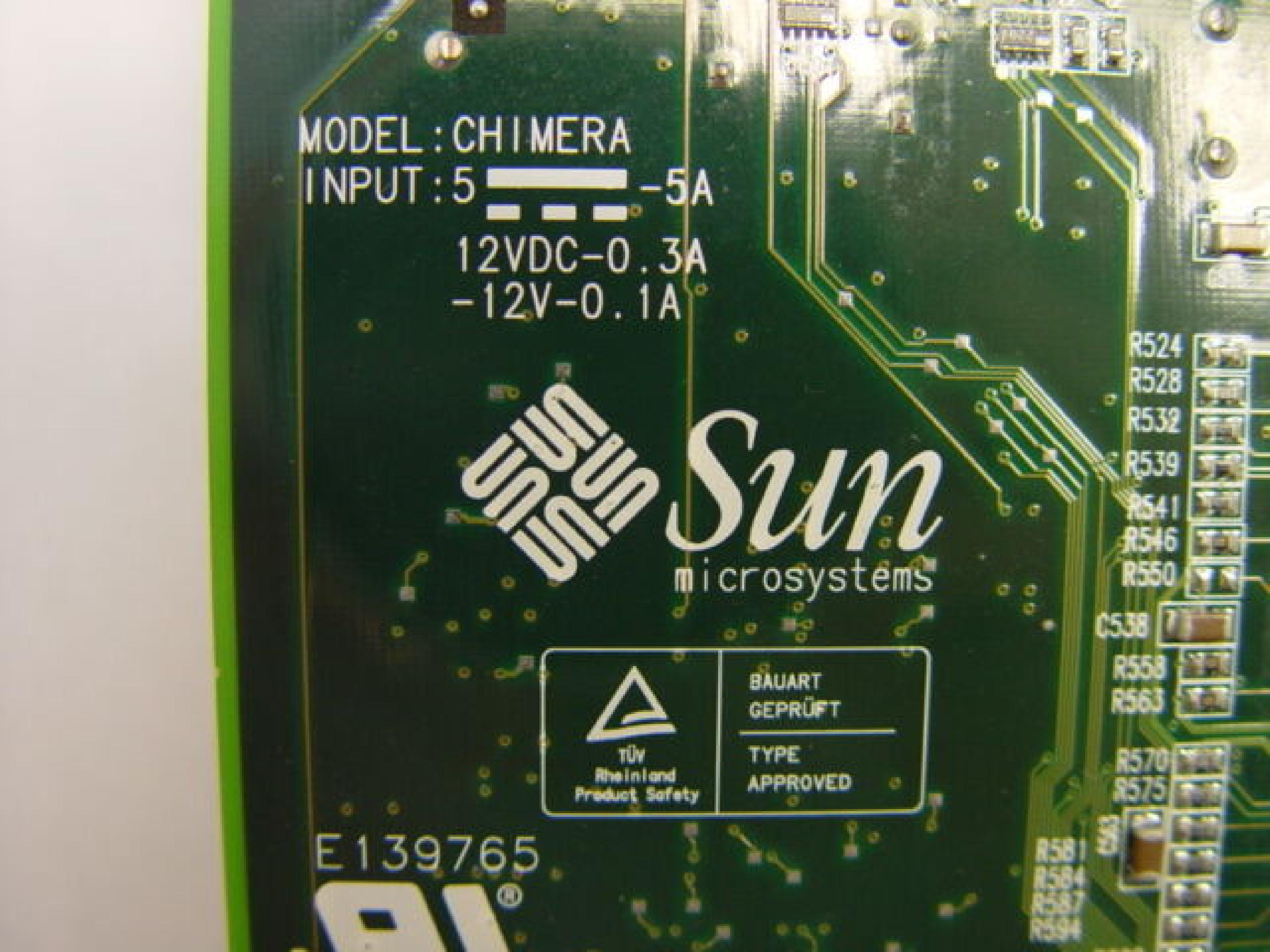 SUN MICROSYSTEMS CHIMERA SUN PC+M BOARD