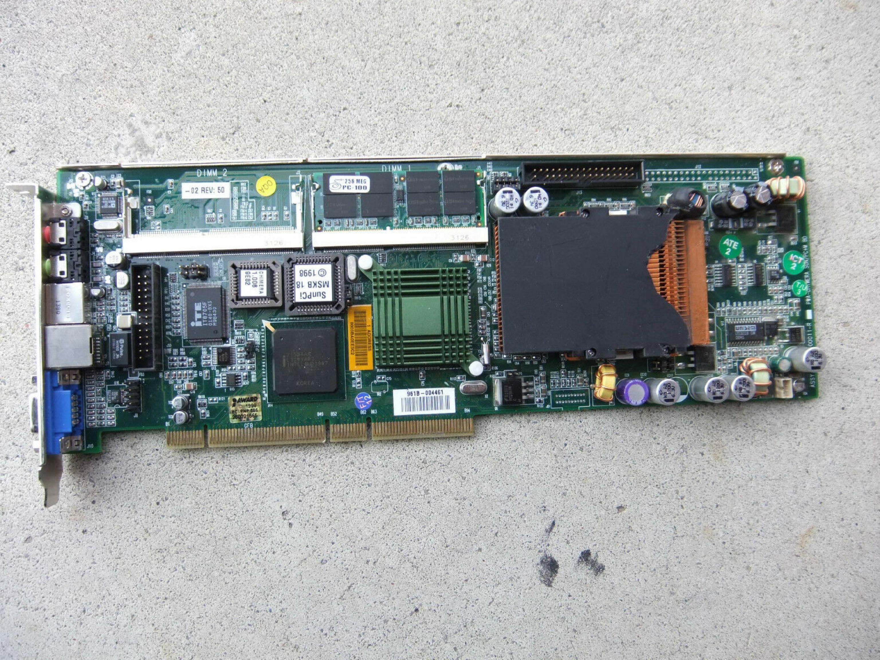 SUN MICROSYSTEMS 411703400011-R SUN PC+M BOARD