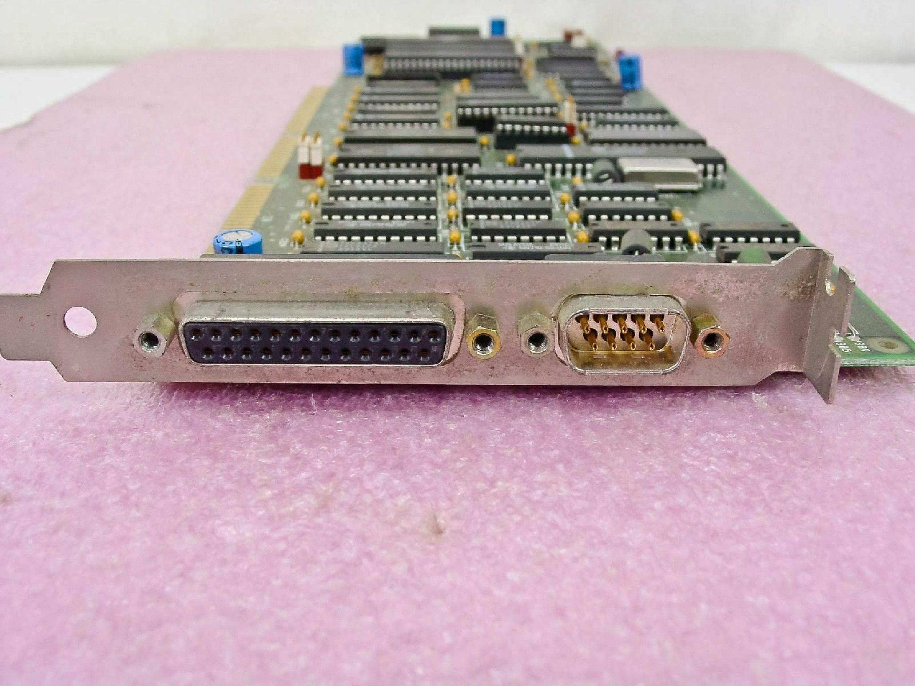 ZENITH DATA SYSTEMS 85-3335-01 IO BOARD WITH 9PIN SERIAL, 25PIN PARALLEL