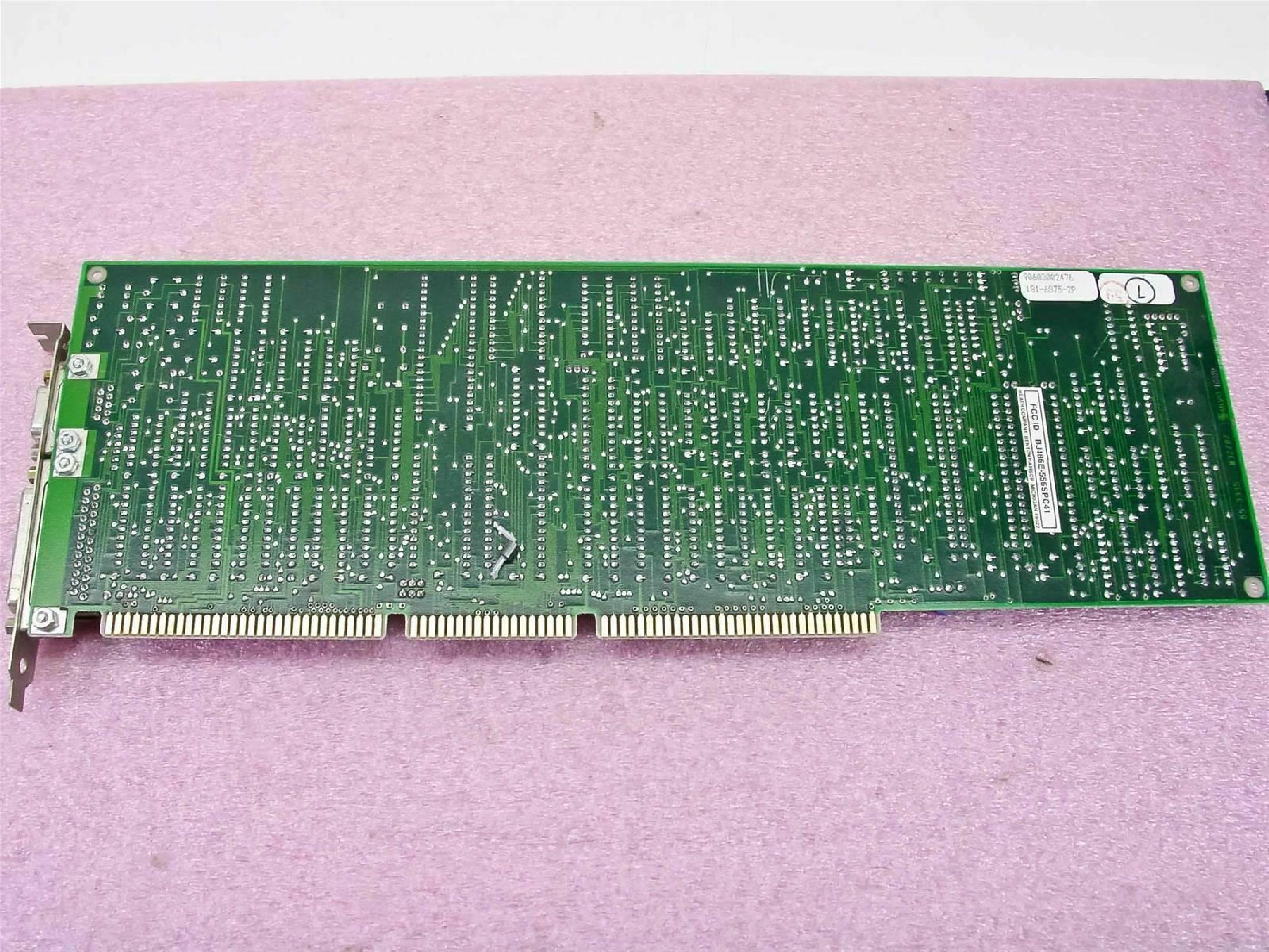 ZENITH DATA SYSTEMS 85-3335-01 IO BOARD WITH 9PIN SERIAL, 25PIN PARALLEL