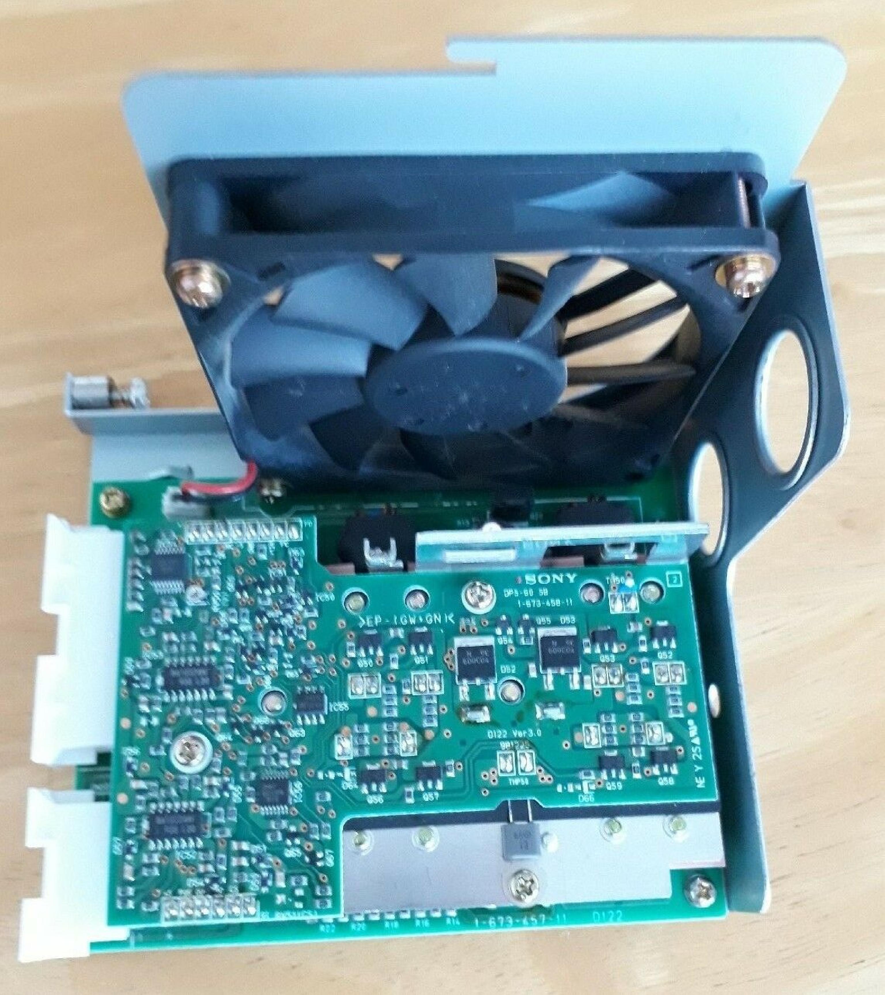 SONY DPS-60 DC TO DC WITH FAN ASSEMBLY