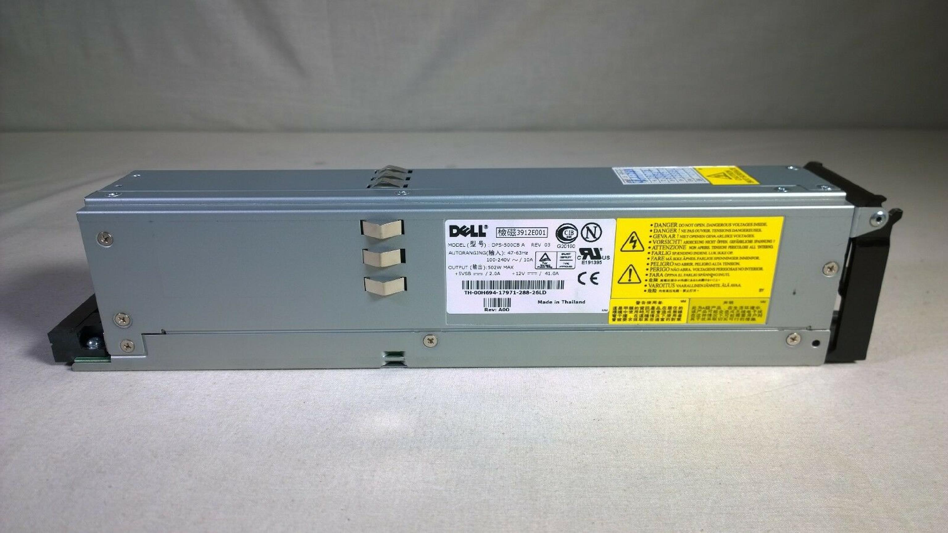 DELL 0H694 POWER SUPPLY PE2650 POWEREDGE 2650 502WATT