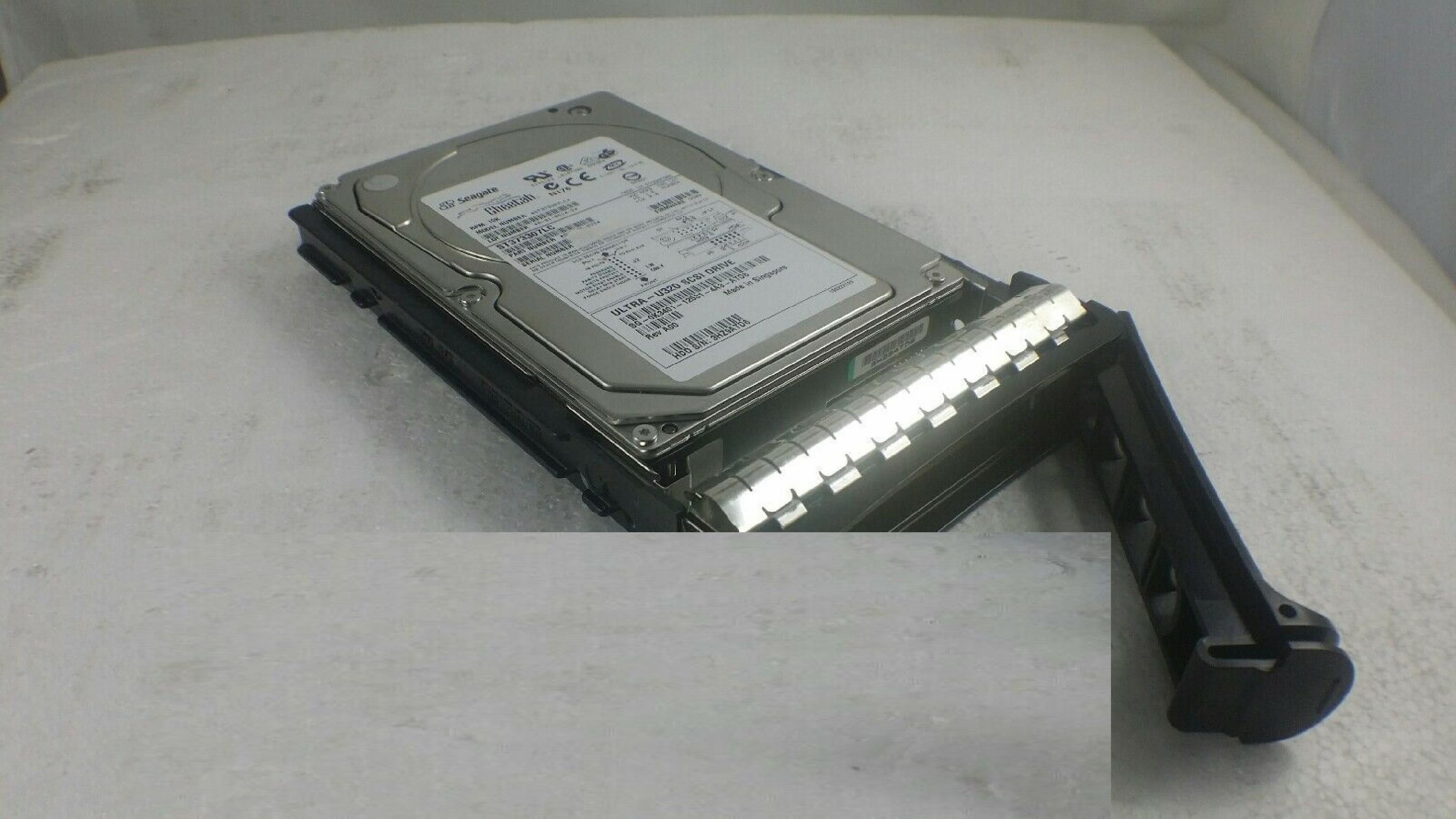 DELL K3401 73GB U320 SCSI HOTPLUG 10K RPM FIRMWARE DS09