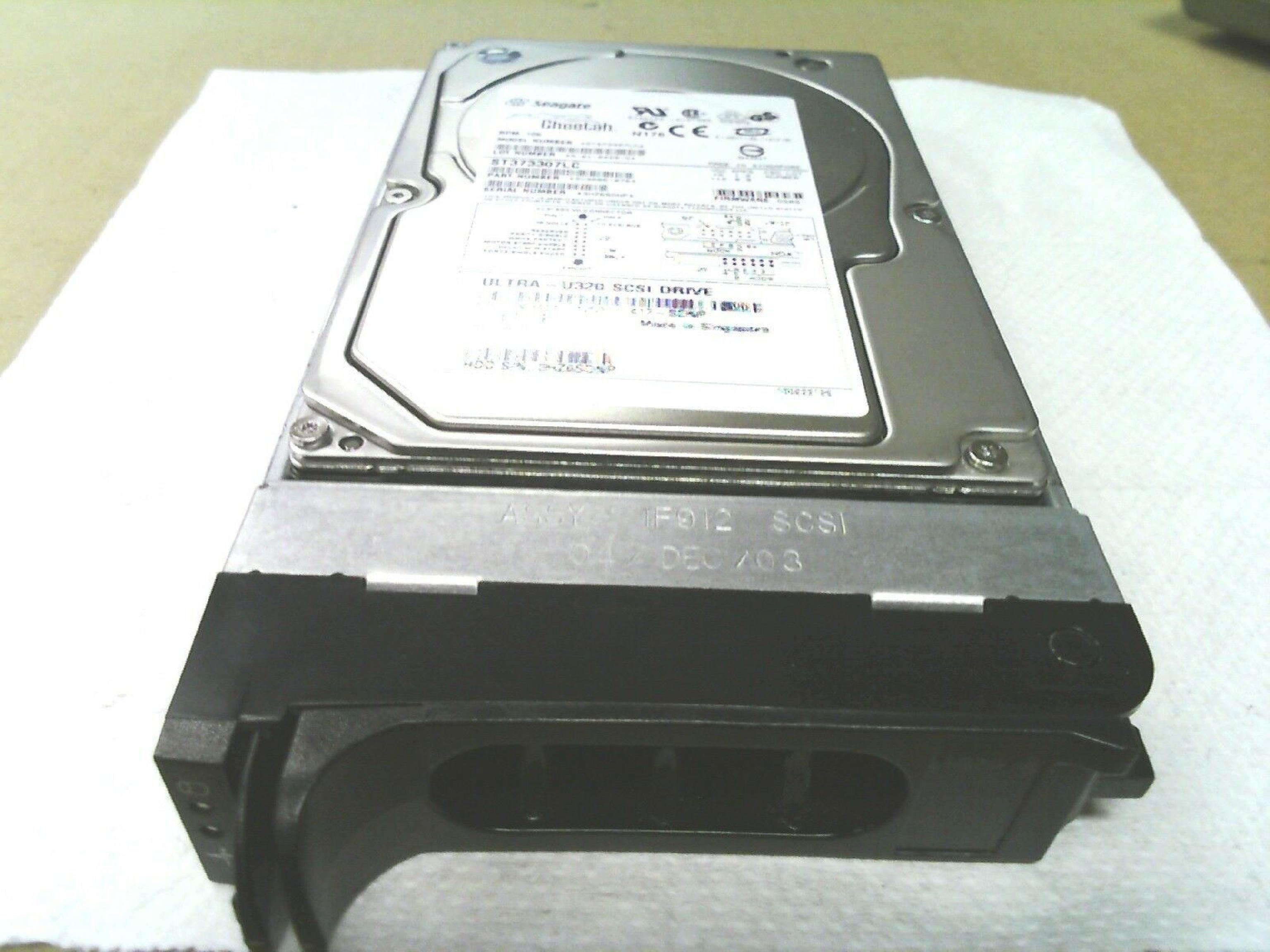 DELL K3401 73GB U320 SCSI HOTPLUG 10K RPM FIRMWARE DS09