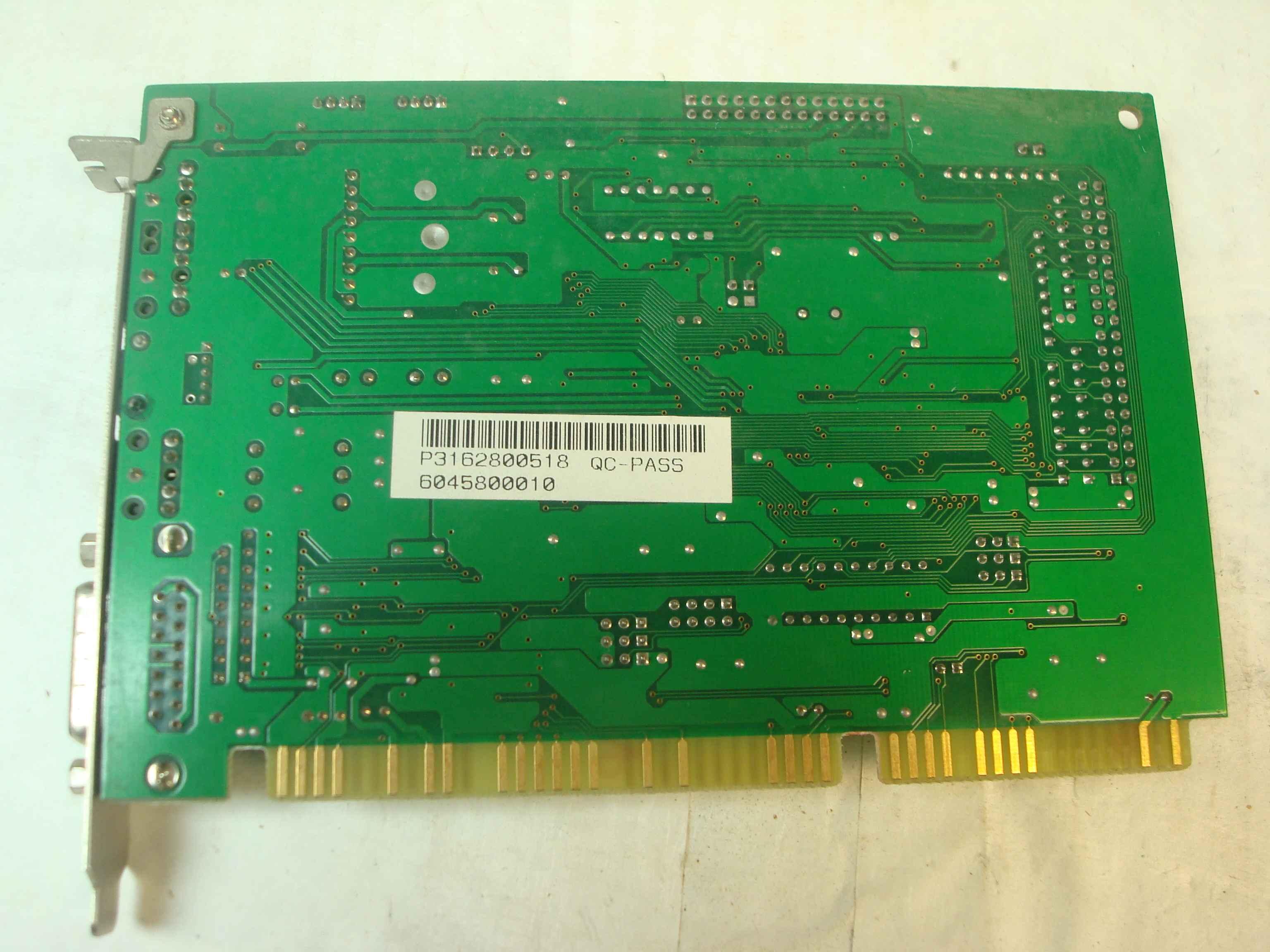 BTC 6045800010 SOUND CARD 16 BIT ISA ESS AUDIODRIVE ES1688F