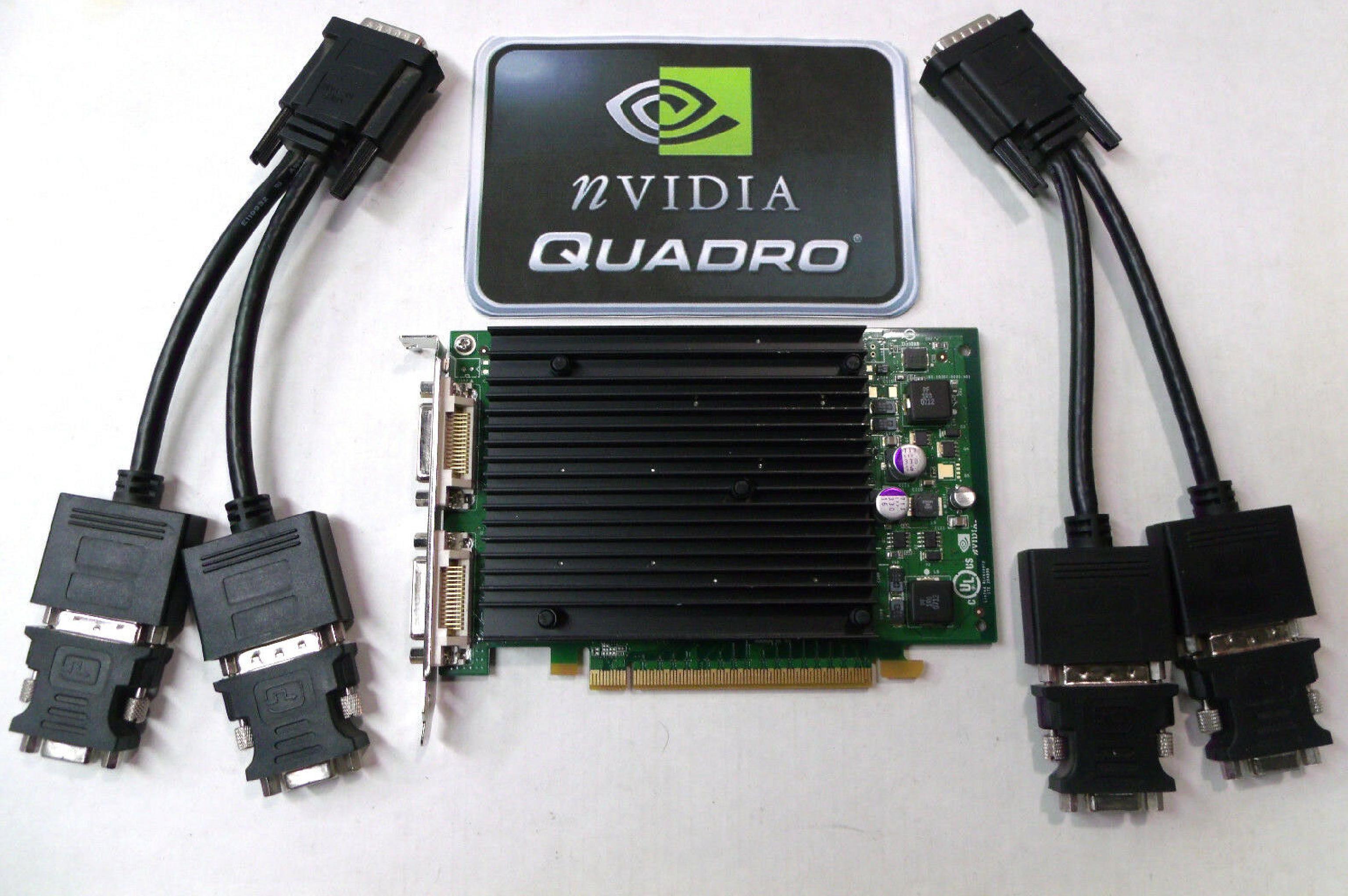 NVIDIA VCQ440NVS-PCIEX16 QUADRO 440NVS 256MB PCI-E DUAL DMS-59 PORTS