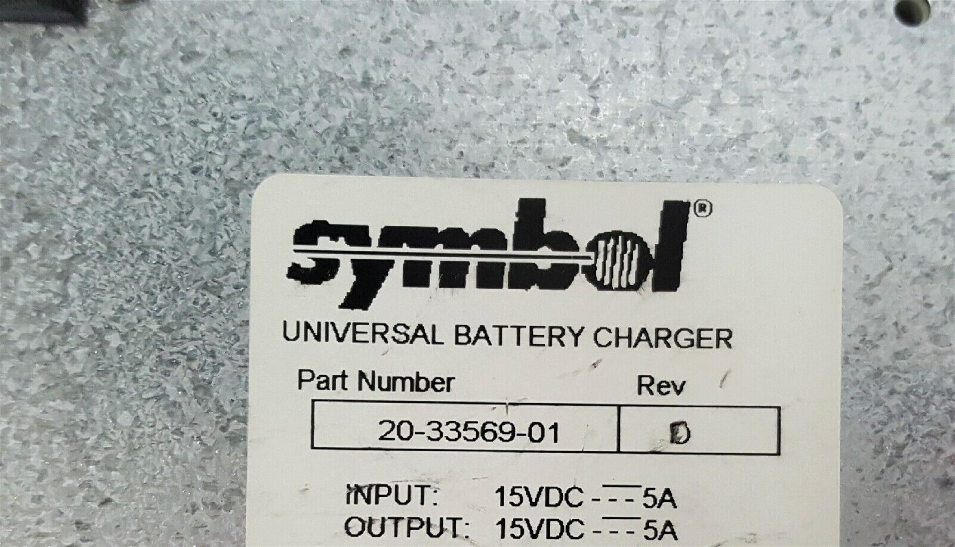 SYMBOL 20-33569-01 BATTERY CHARGER STATION WITH 4 CADDIES 21-32665-24