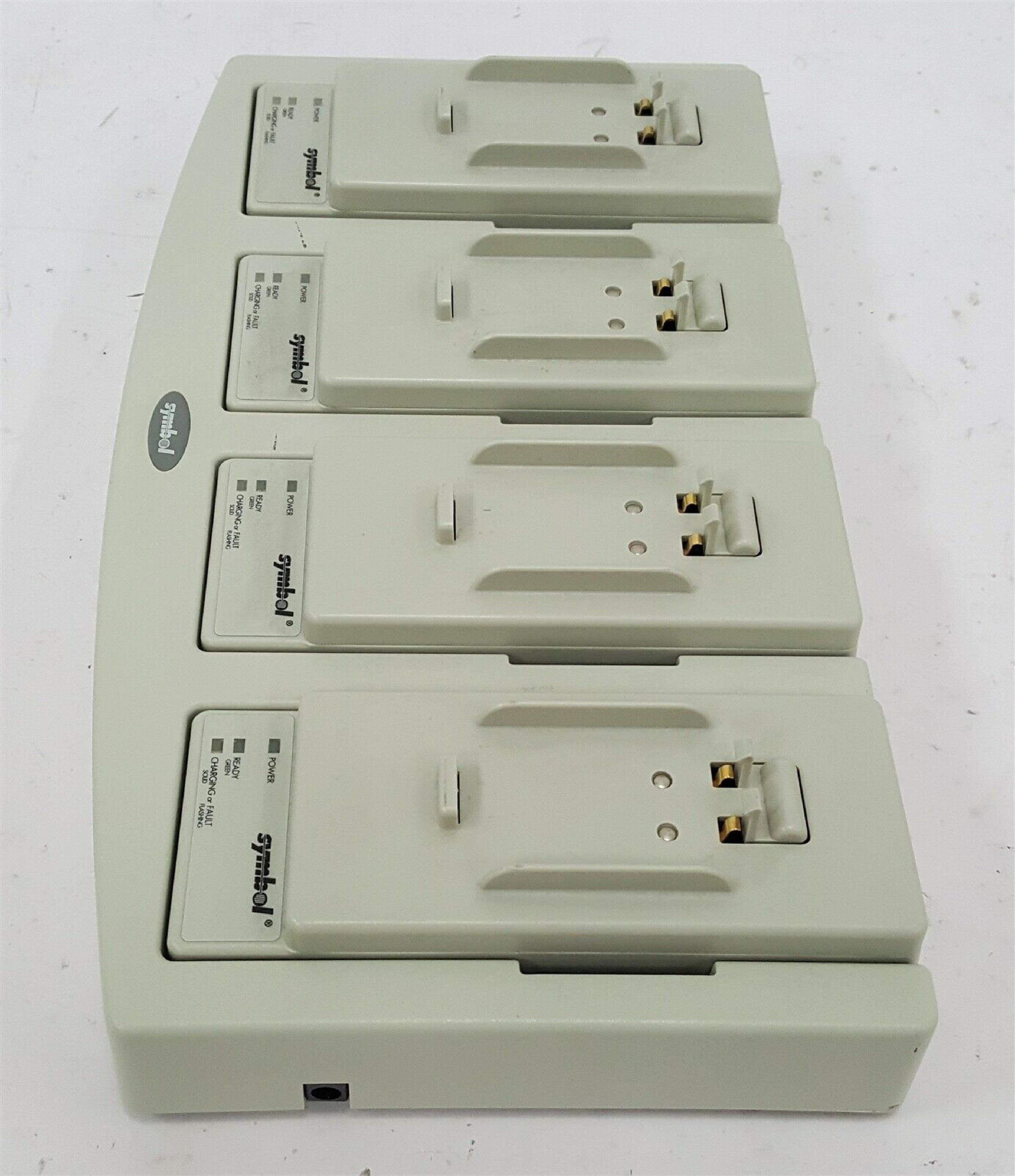 SYMBOL 20-33569-01 BATTERY CHARGER STATION WITH 4 CADDIES 21-32665-24