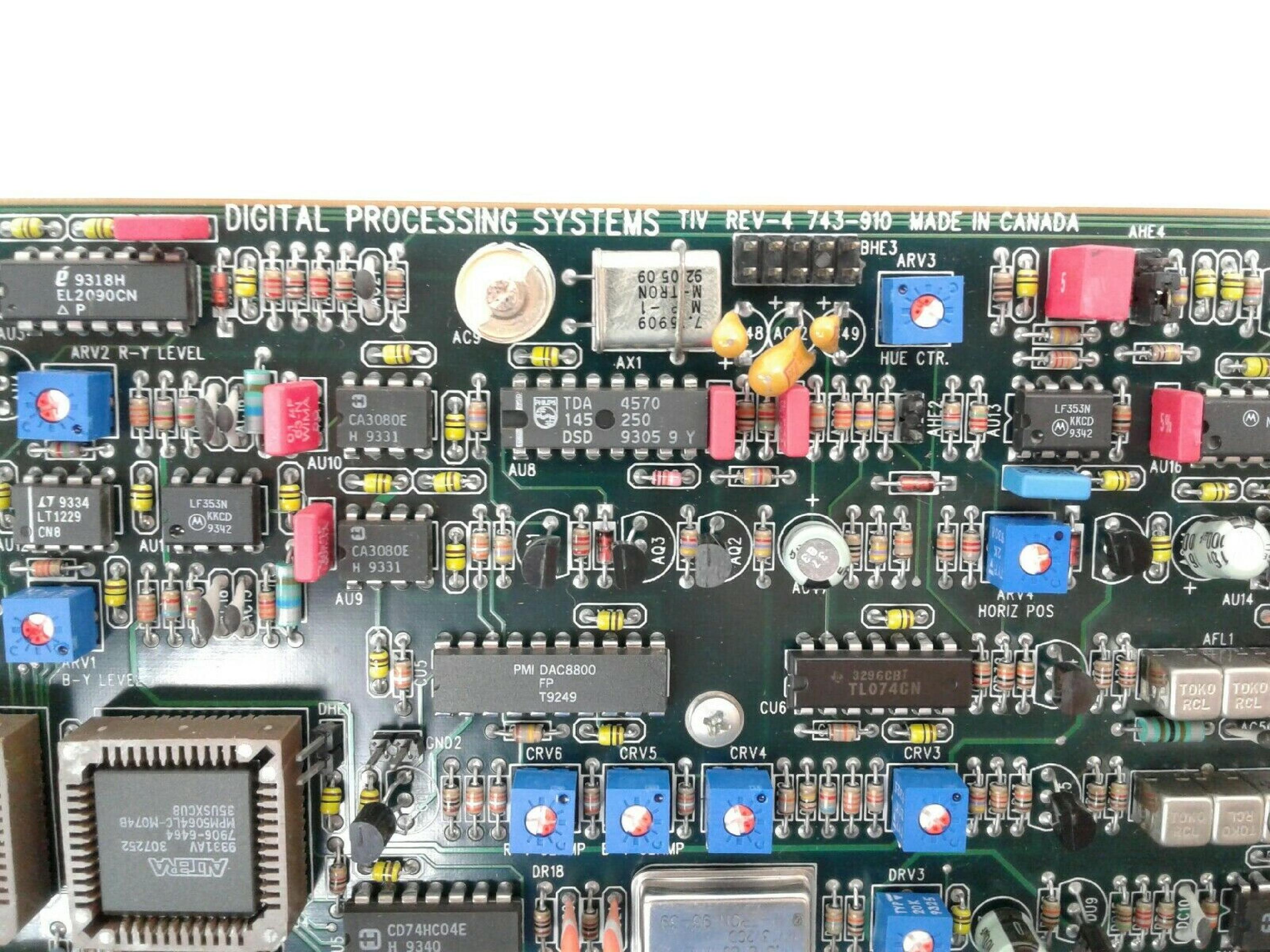 DIGITAL PROCESSING SYSTEMS 743-910 ISA CARD