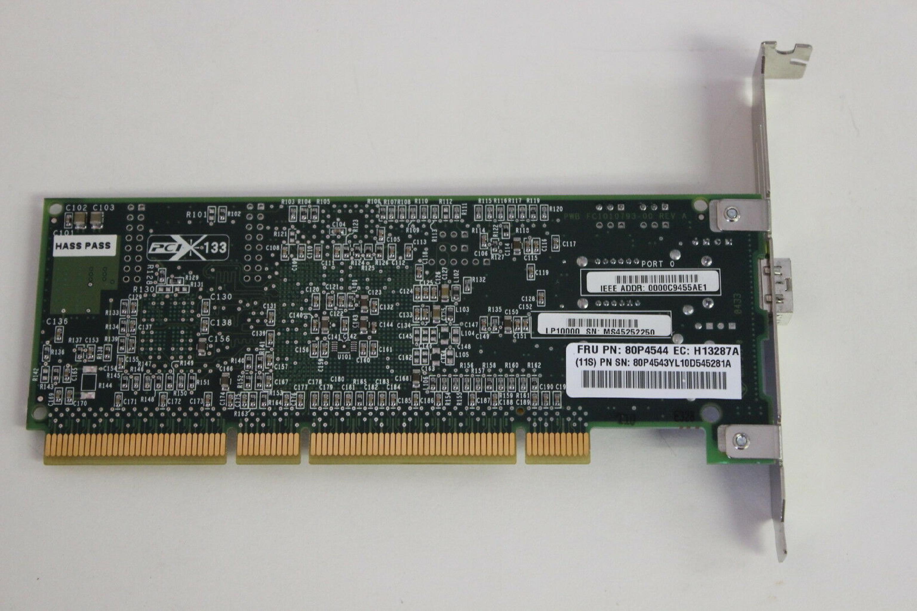 IBM 80P4544 PCI-133 64BIT PCI FIBRE 1 PORT