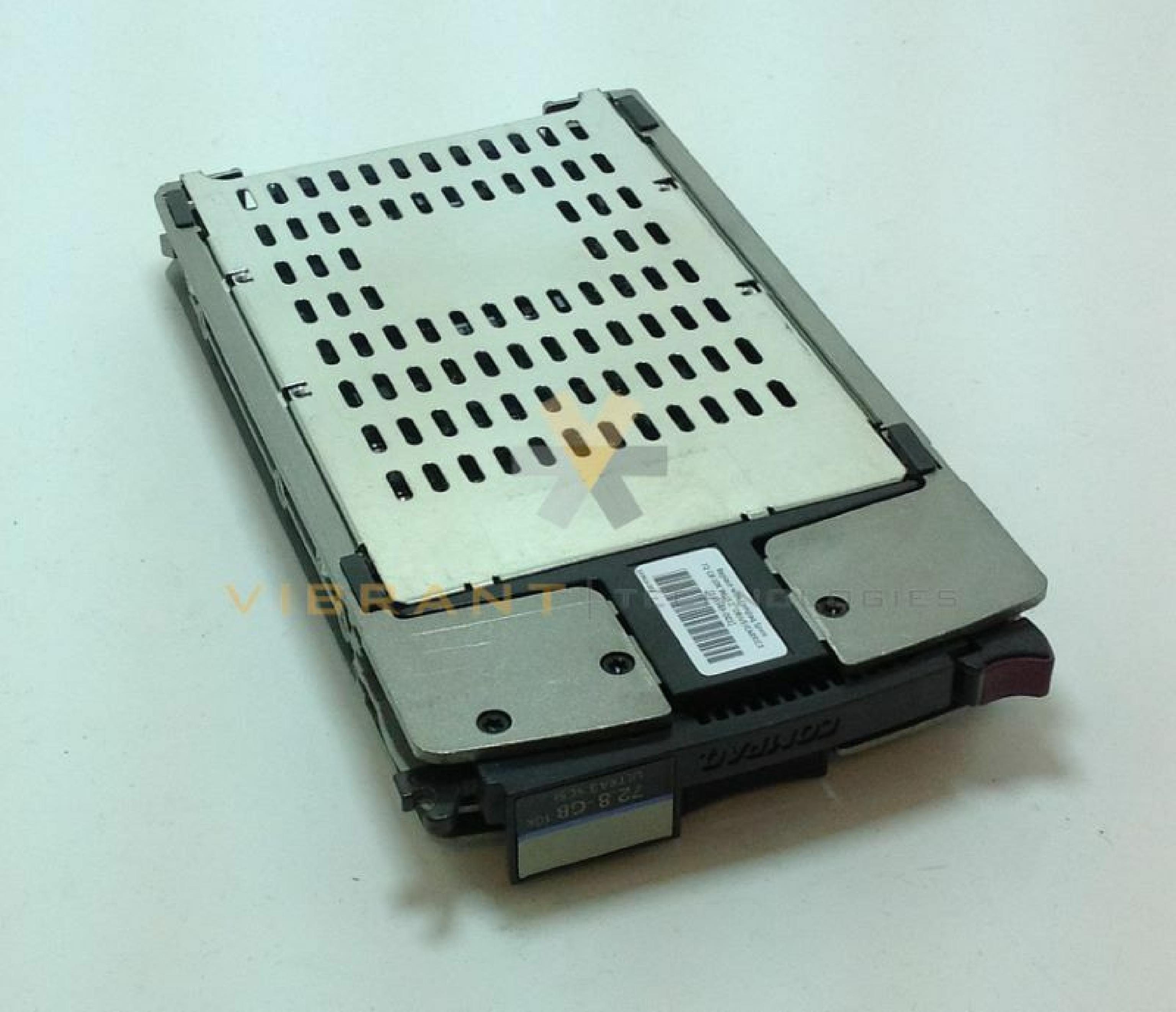 COMPAQ / HEWLETT PACKARD / HP 232432-B22 72.8GB 3.5IN 10K RPM WIDE ULTRA 3 SCSI LVD/SE FIRMWARE: B005 DATE: 2001-09 REV. B ULTRA3 FIRMWARE:3B01 REV: A01