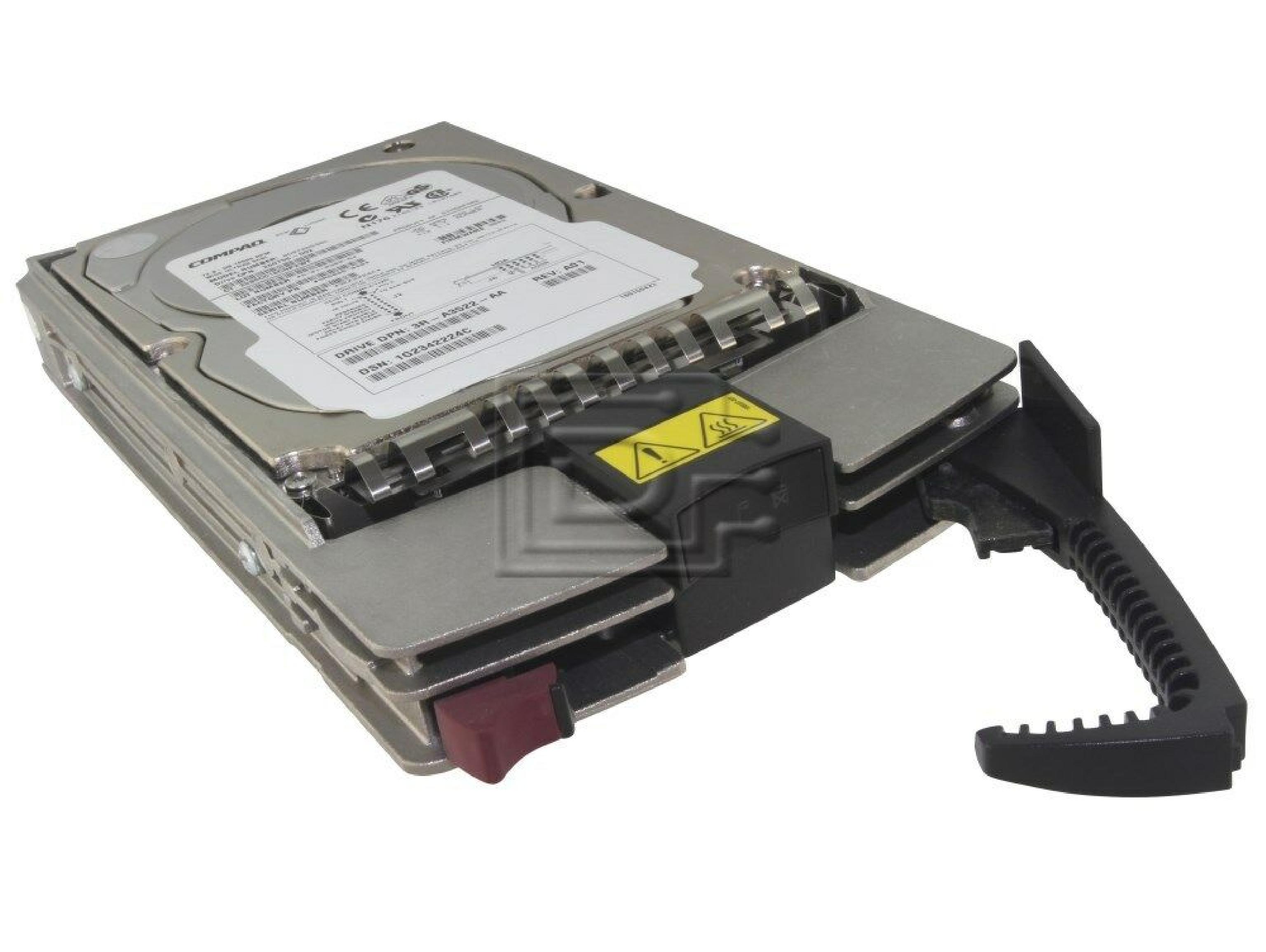 COMPAQ / HEWLETT PACKARD / HP 232432-B22 72.8GB 3.5IN 10K RPM WIDE ULTRA 3 SCSI LVD/SE FIRMWARE: B005 DATE: 2001-09 REV. B ULTRA3 FIRMWARE:3B01 REV: A01