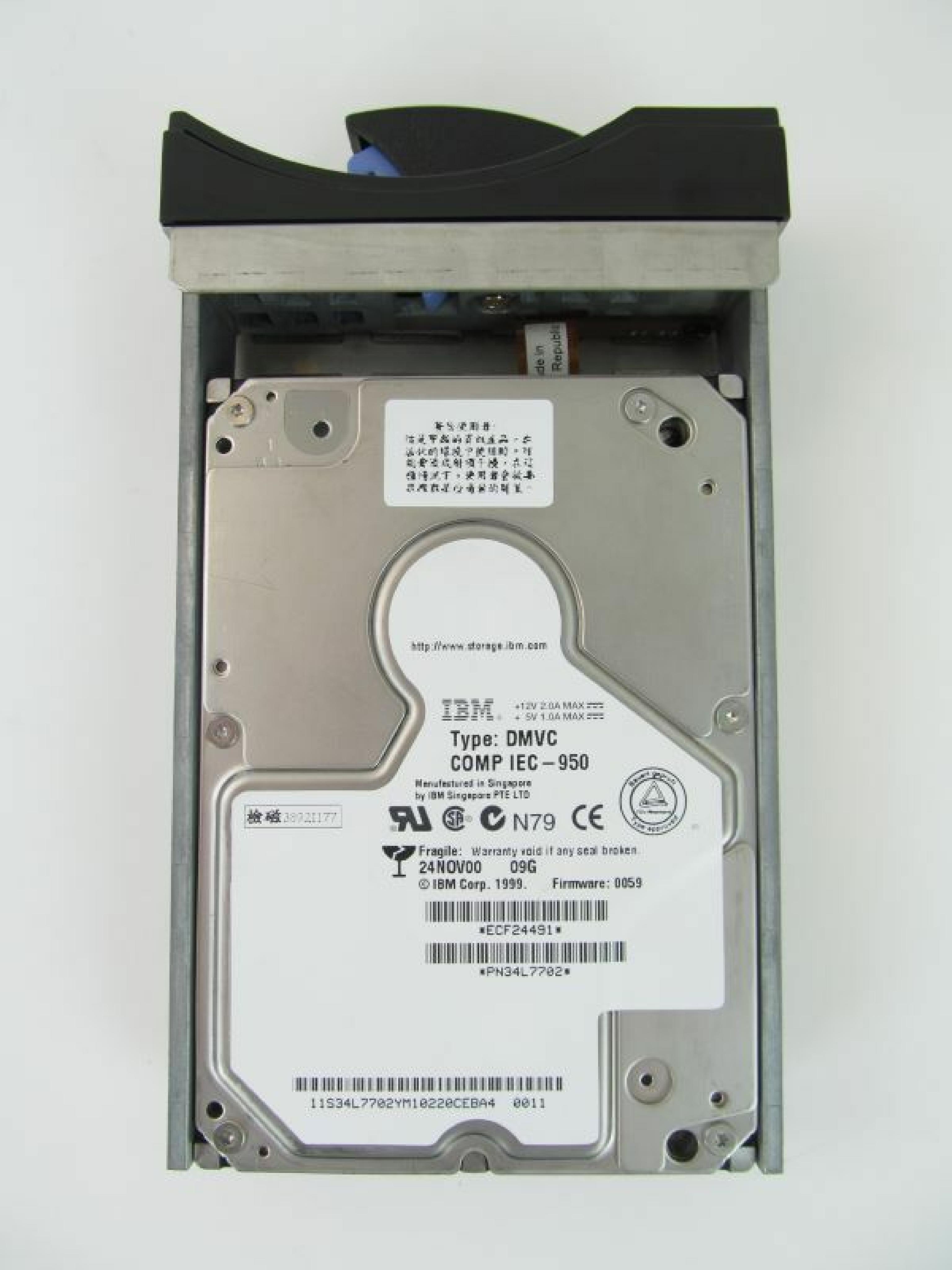 HITACHI / IBM / IBM 17R6326 73GB 10K RPM 3.5IN ULTRA320 HARD DRIVE DOM: 07JUN2006 REV: B06 RXQN 11B10 ESERVER PSERIES EC: H13841 02JUN2006 EC:H13841 36.4GB 10,000 SCA SCSI 3.5INCH