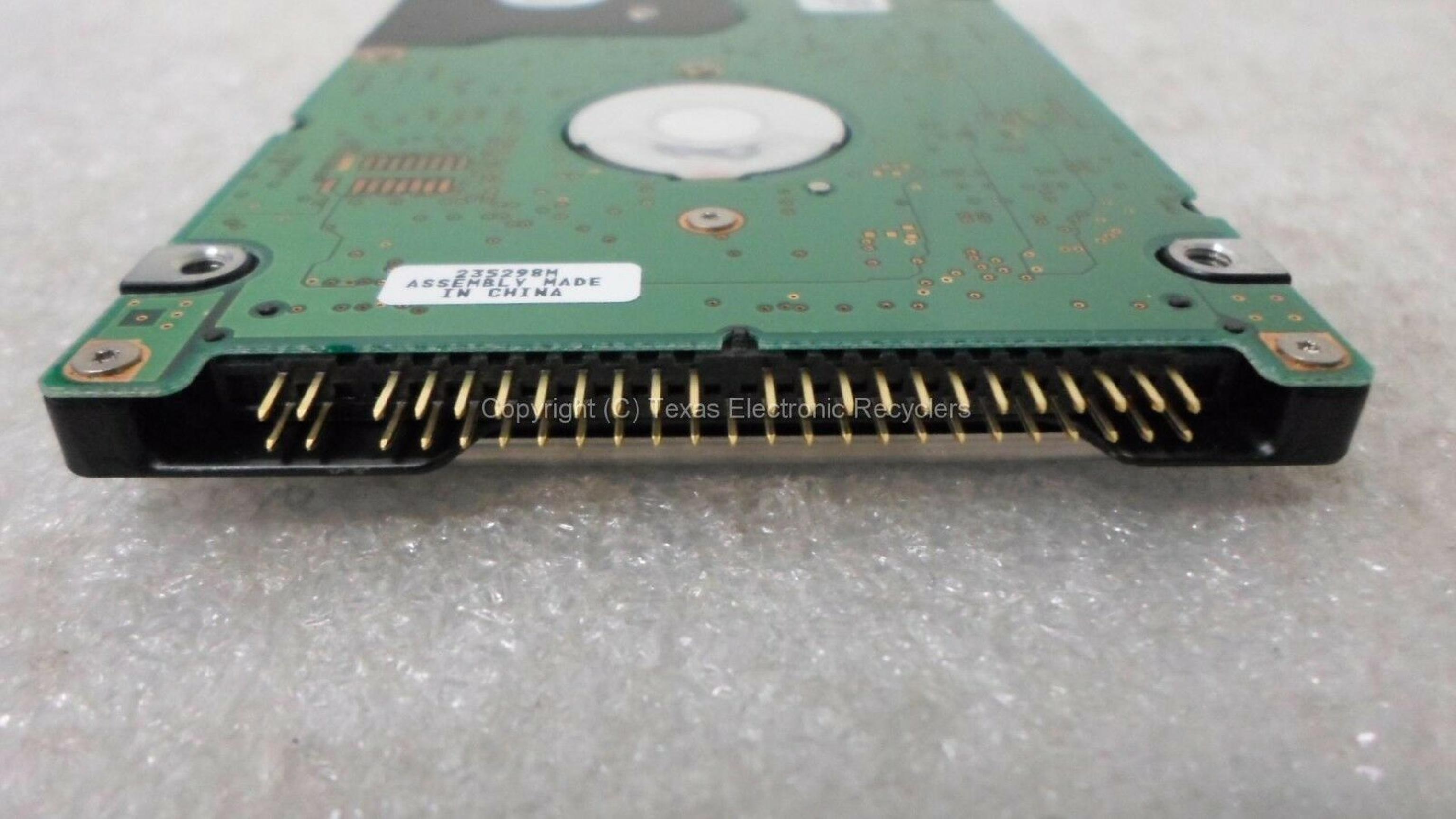 IBM 07N7433 10.05GB 2.5IN 4200 RPM TRAVELSTAR ATA/IDE JAN-02 MLC: F80199