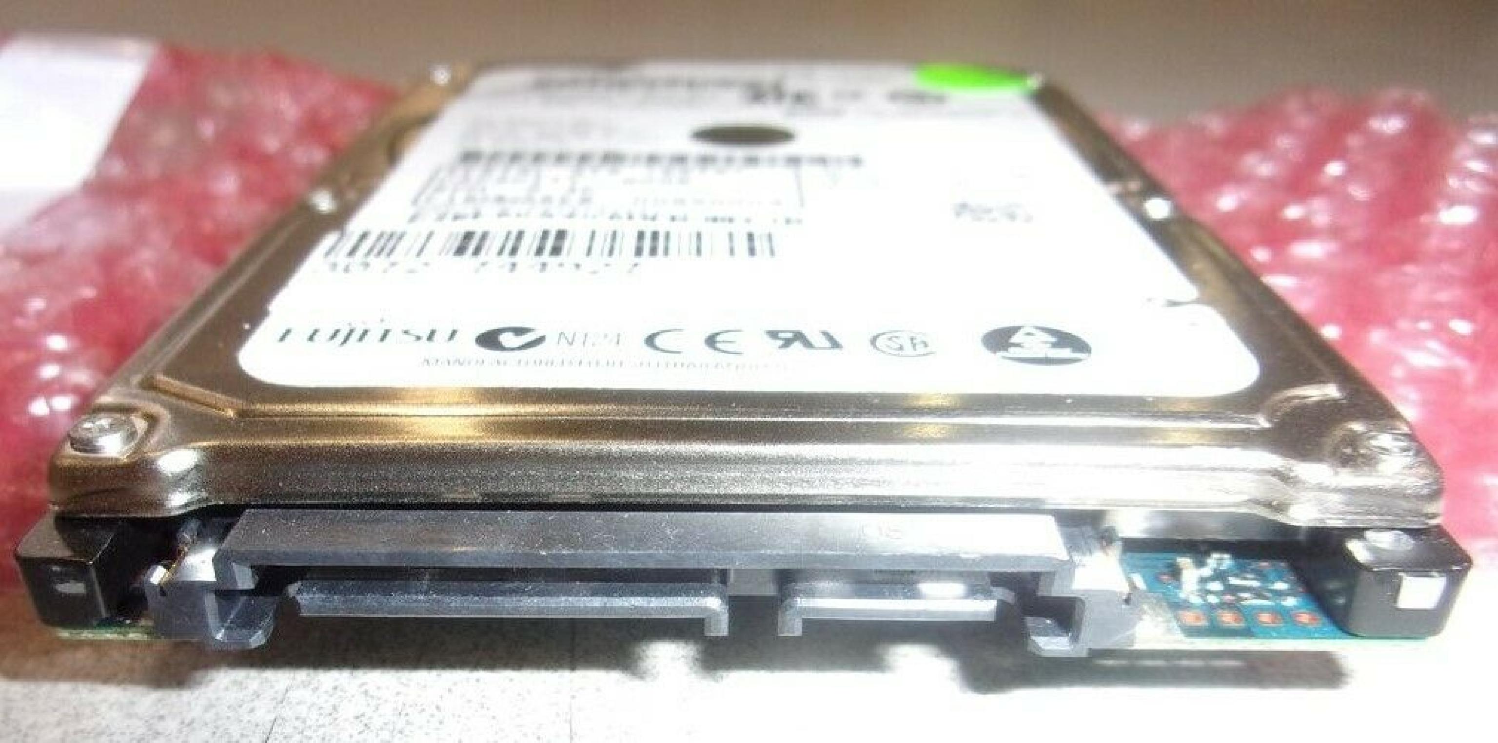 FUJITSU CA07018-B30200DL 80GB 2.5IN 5400 RPM SATA FIRMWARE: 00850009 DATE: 2008-04-24